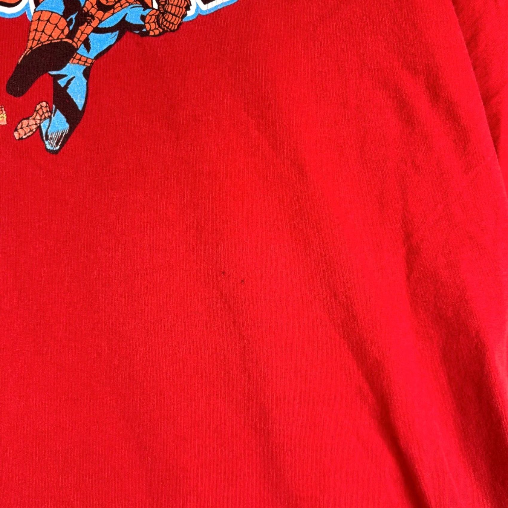 Vintage VINTAGE Marvel Spider-Man Shirt XL Red 2006 Comics T-Shirt Men Crew Neck Short Sleeve Graphic Cap Fun CX Size US XL / EU 56 / 4 - 2 Thumbnail