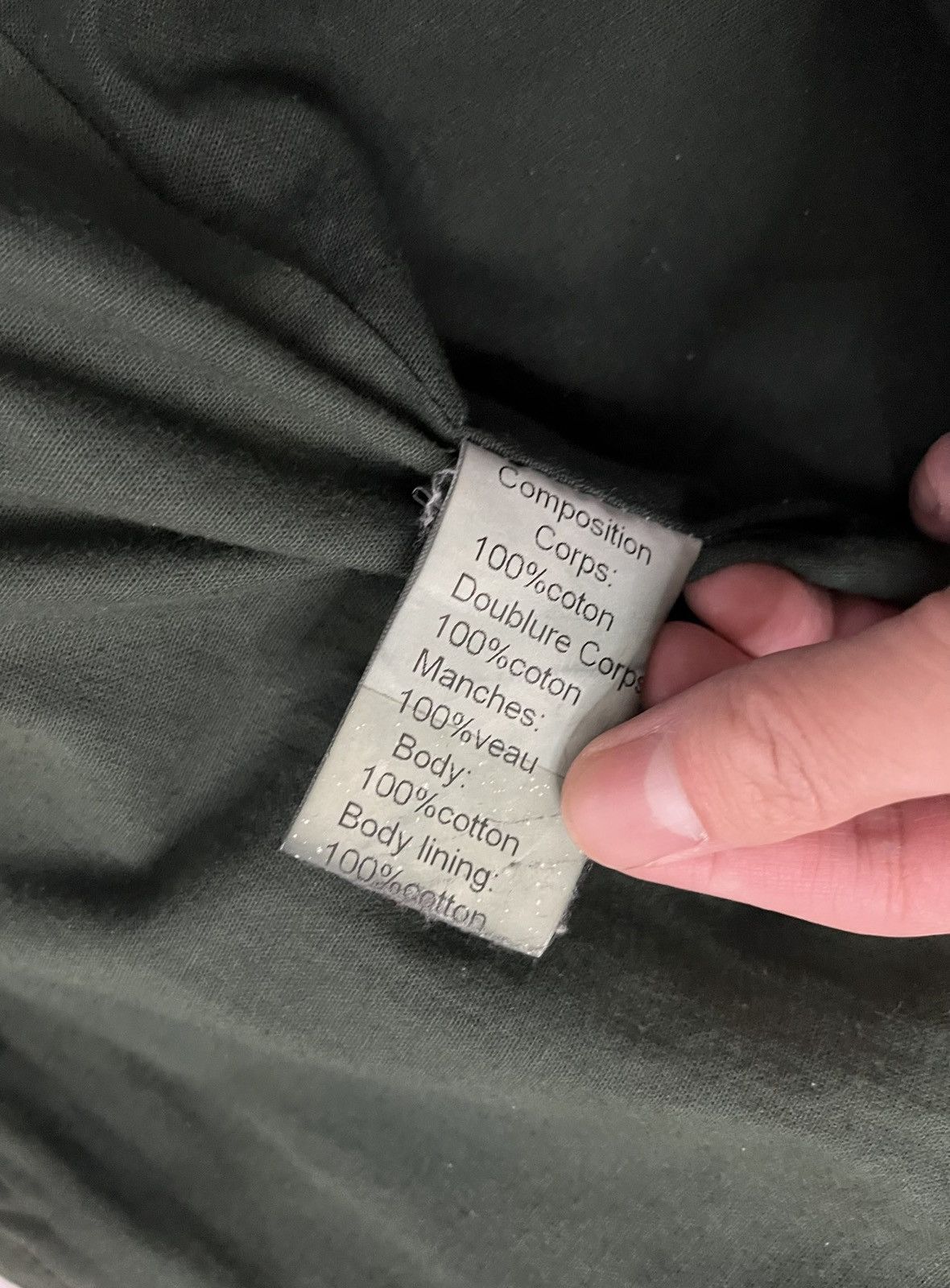 Balmain DECARNIN Balmain SS11 LEATHER AND CANVAS Teddy Jacket RARE Size US M / EU 48-50 / 2 - 6 Thumbnail