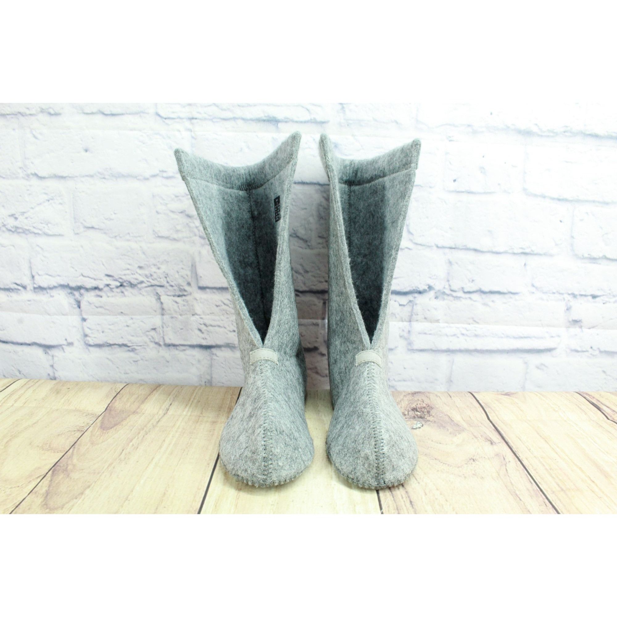 Levi's LL Bean Kids Gray Wool Warm Replacement Boot Liner Inserts Size ONE SIZE - 4 Thumbnail