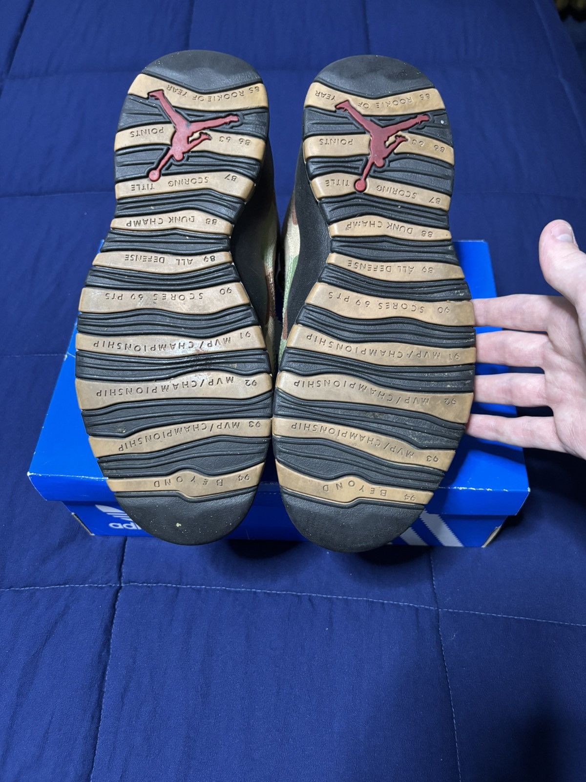 Jordan Brand Air Jordan 10 Retro Desert Camo 2019 Size 10 Size US 10 / EU 43 - 6 Thumbnail