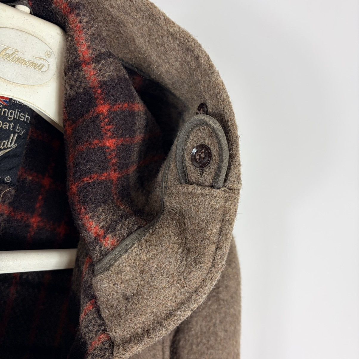 Gloverall Vintage 80s Gloverall Coat Wool Women Jacket England Size S / US 4 / IT 40 - 6 Thumbnail