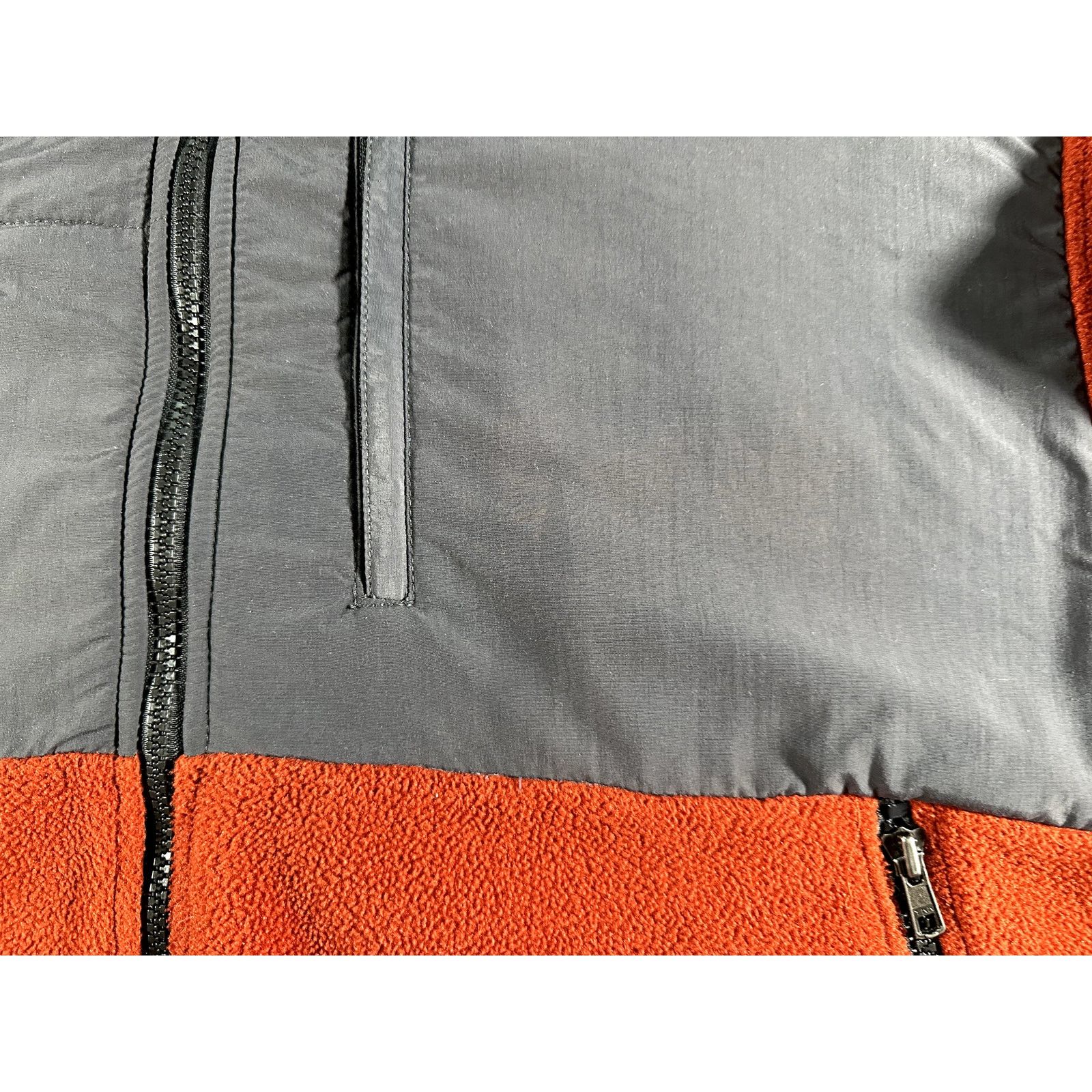 The North Face North Face Mens Orange Grey Denali Vented Fleece Jacket XL Size US XL / EU 56 / 4 - 3 Thumbnail