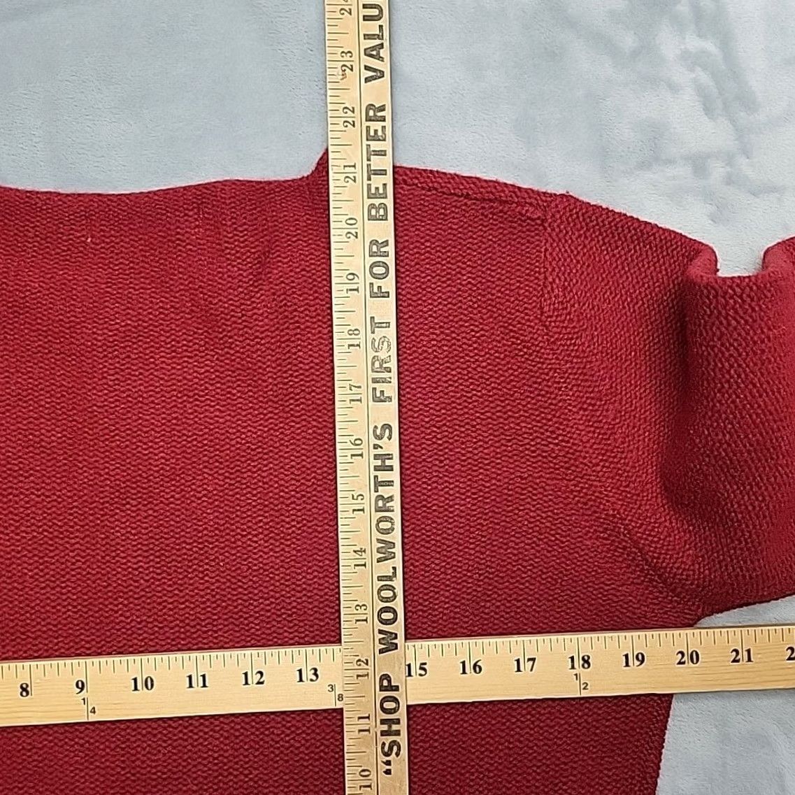 Eddie Bauer Eddie Bauer Sweater Womens M Red Lambswool Crewneck Minimal Classic Cozy Shirt Ladies Medium Red Lambswool Crewneck Classic Cozy Size M / US 6-8 / IT 42-44 - 7 Thumbnail