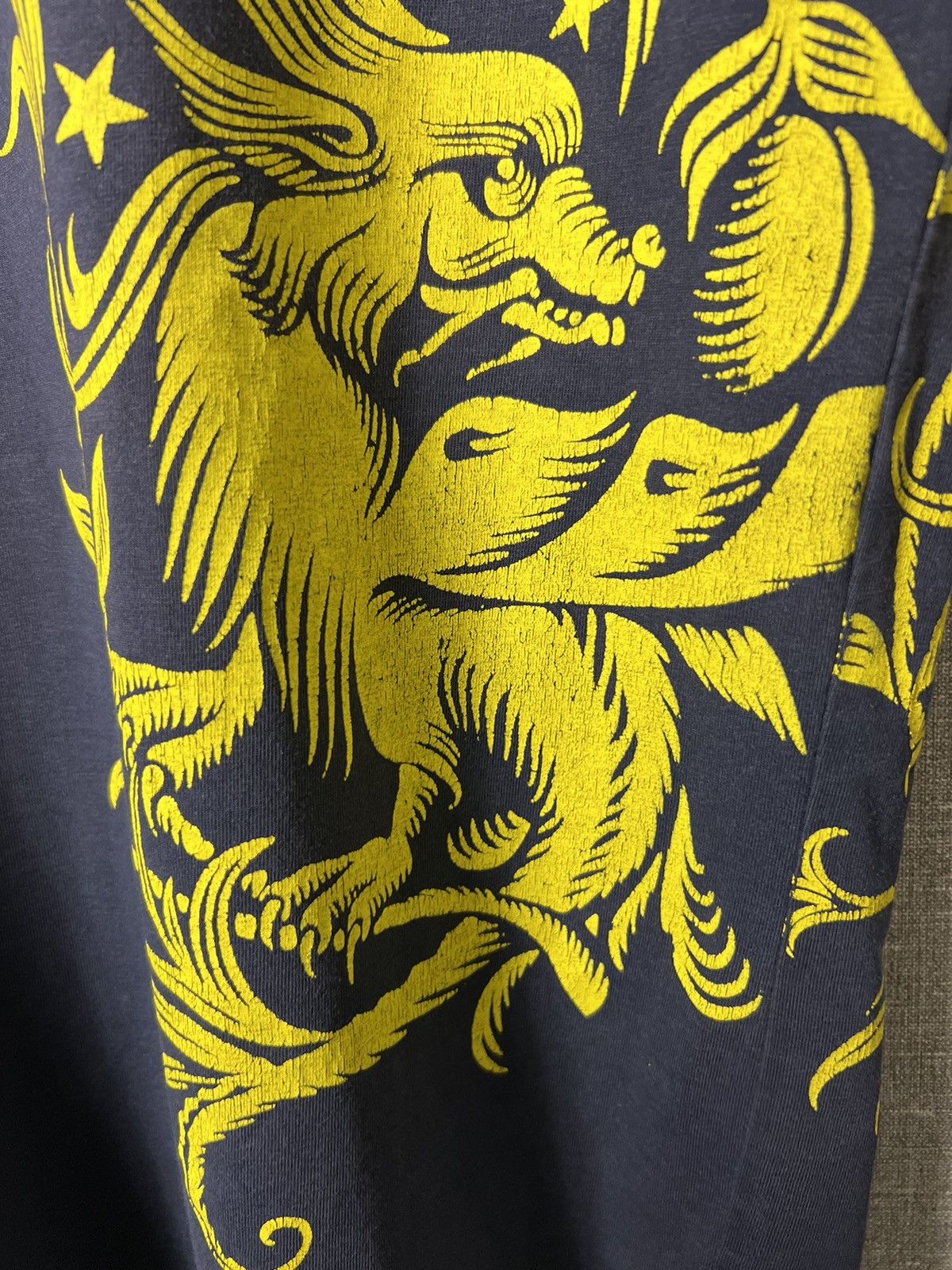 Raw State RAWBLUE Affliction Style All Over Printed Tee Men’s T-Shirt Size US XL / EU 56 / 4 - 18 Thumbnail