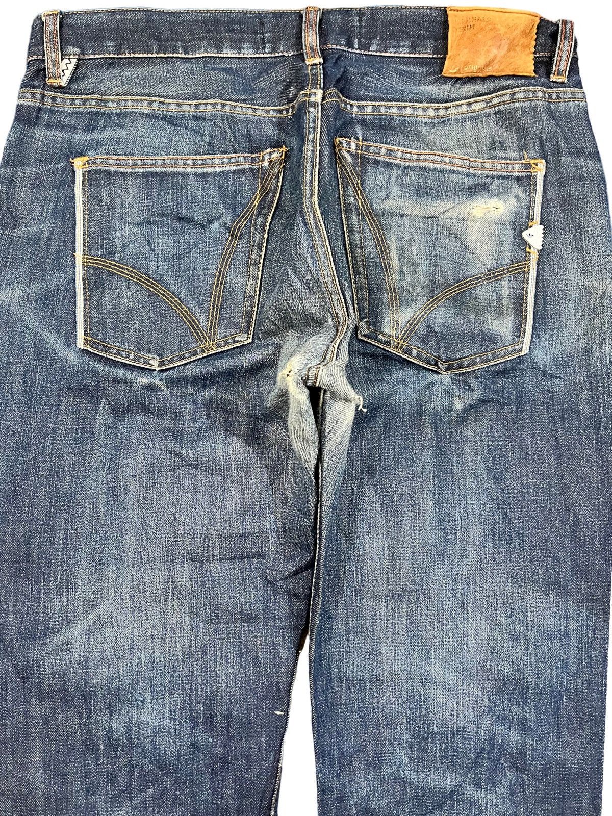 Adidas Vintage Adidas Flower Baggy Selvedge Denim Size US 33 - 8 Thumbnail