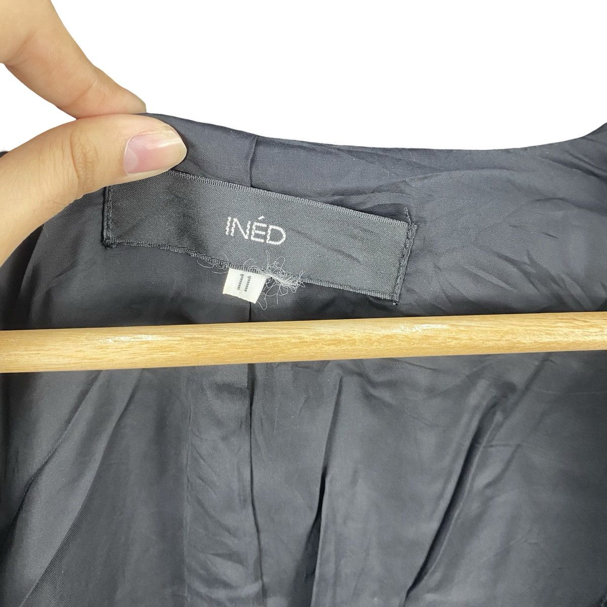 Other INÉD Cropped Tailored Blazer Jacket Single Button Smart Size S / US 4 / IT 40 - 9 Thumbnail