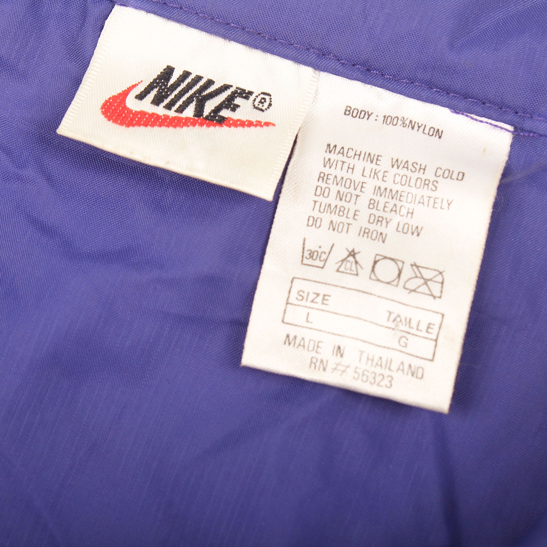 Nike × Vintage Vintage Nike Windbreaker Jacket Size US L / EU 52-54 / 3 - 6 Thumbnail