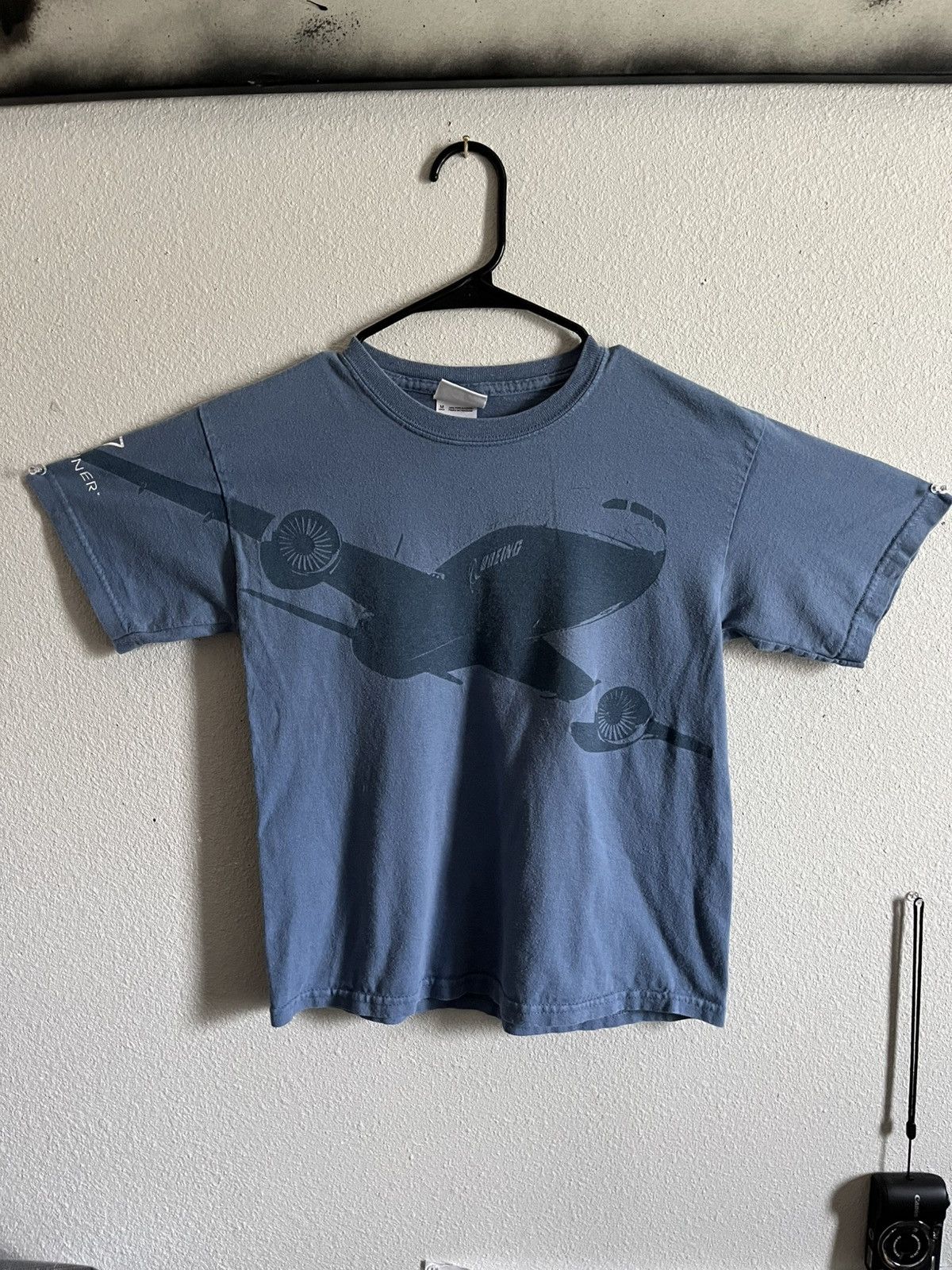 Other Boeing 787 Dreamliner Graphic Tee Blue Fits XS Size US XS / EU 42 / 0 - 1 Thumbnail