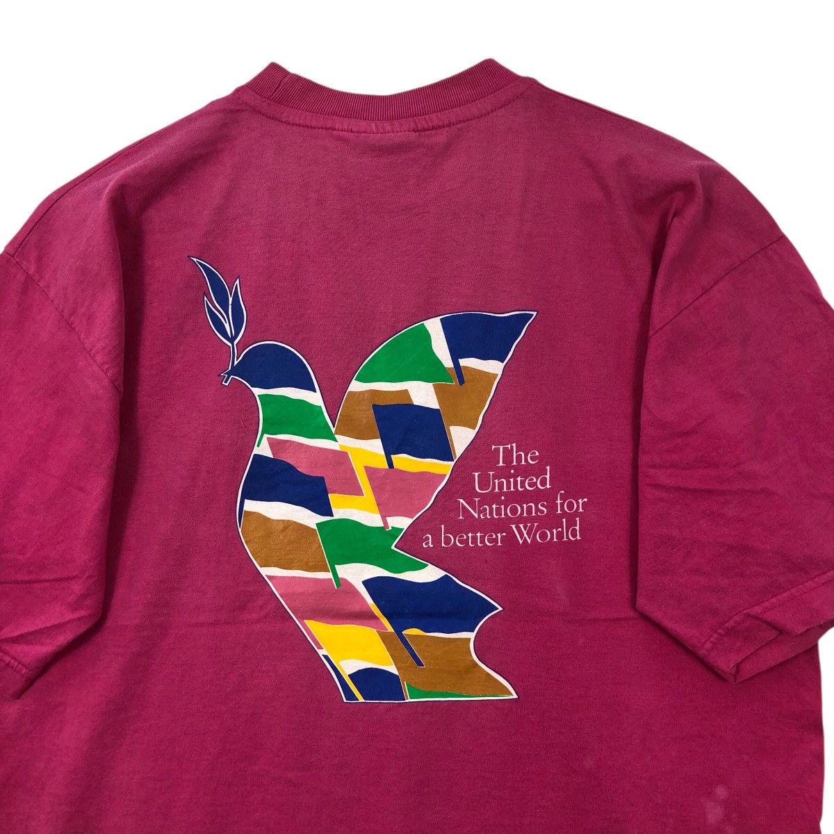 Vintage Vintage The United Nations Geneva For A Better World Shirt Size US M / EU 48-50 / 2 - 5 Thumbnail