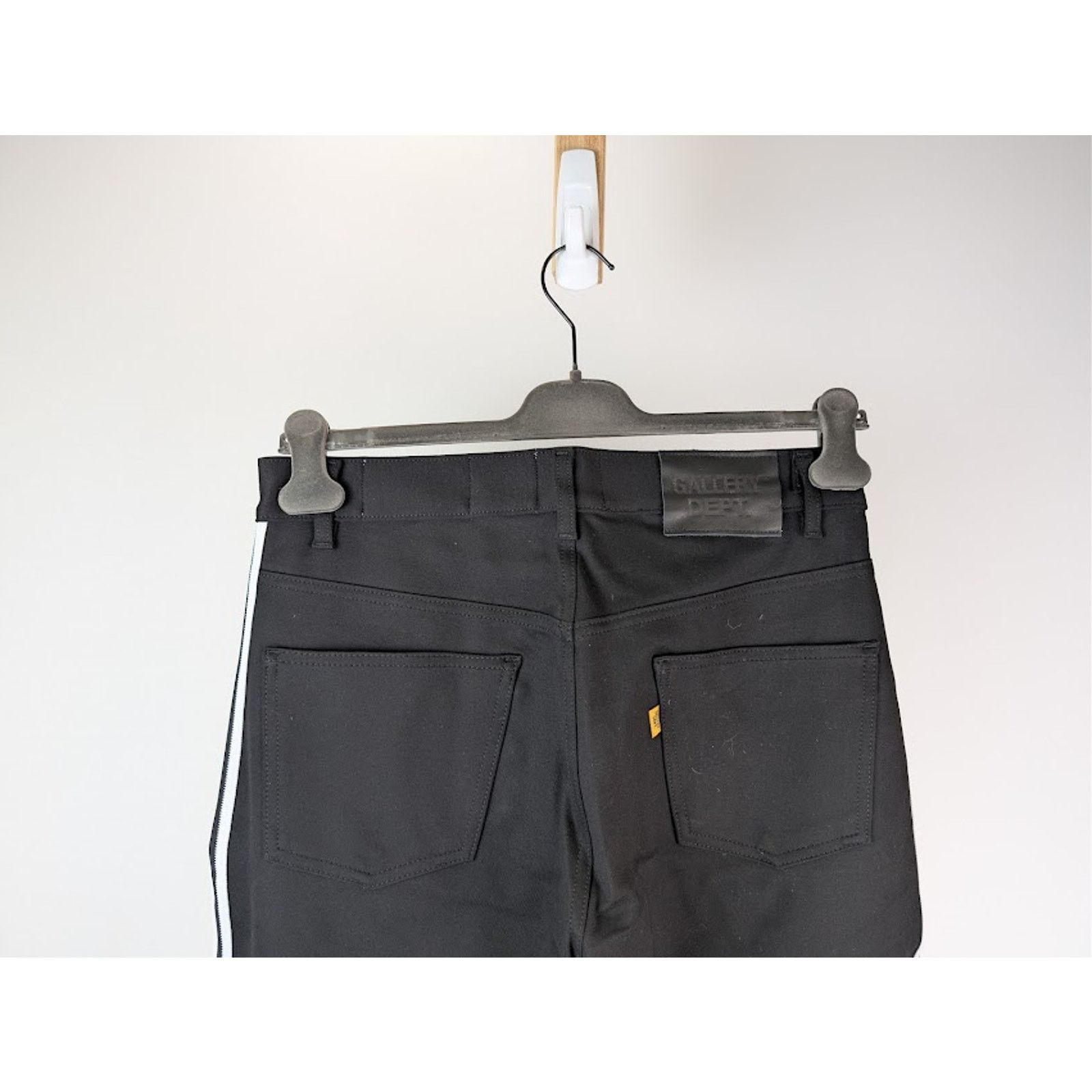Gallery Dept. o1rshd1 Striped Logan Poly Flared Pants in Black Size US 34 / EU 50 - 13 Thumbnail