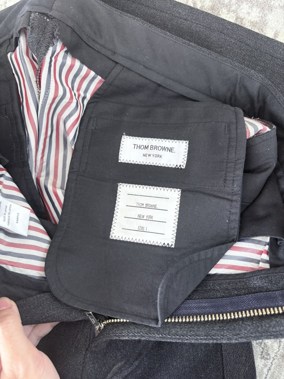 Thom Browne Thom Browne cavalry twill trousers. Size US 32 / EU 48 - 8 Thumbnail