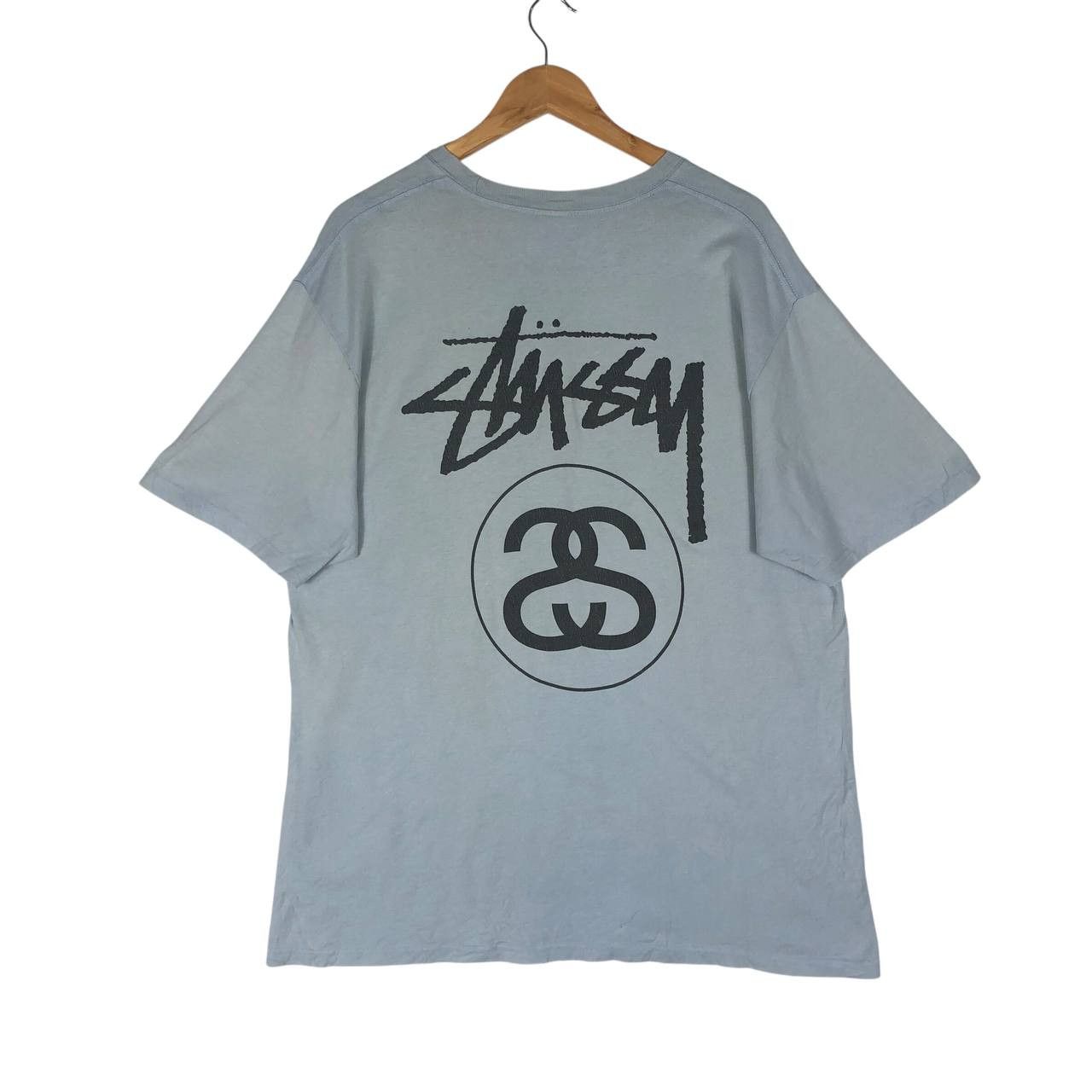 Stussy Vintage Stussy Stock Link Tee Pigment Dyed T-Shirt Size US L / EU 52-54 / 3 - 5 Thumbnail