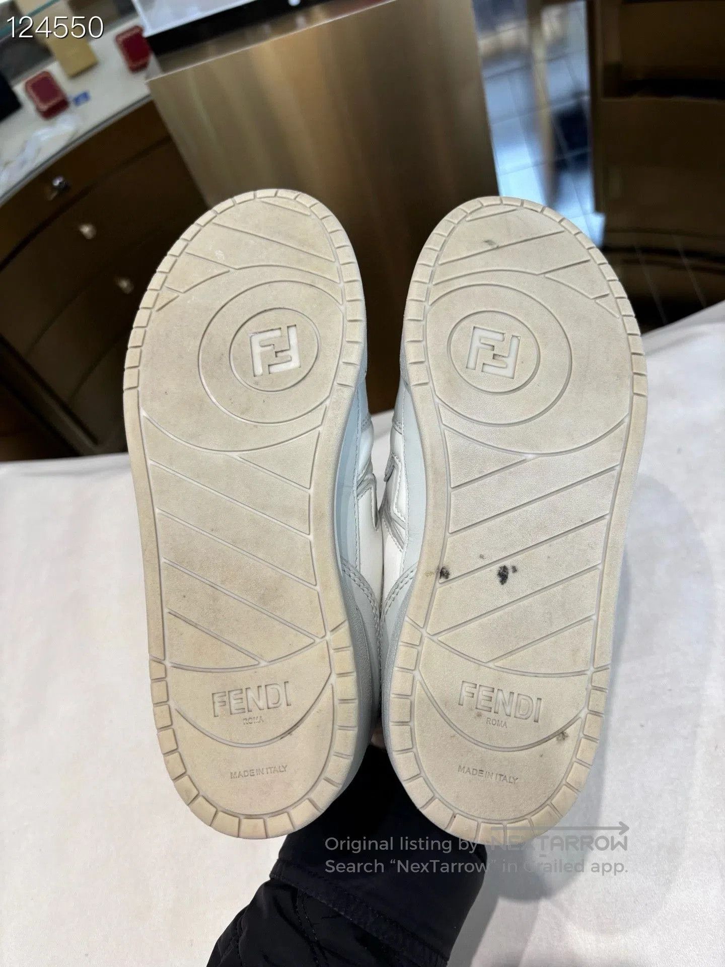 Fendi FENDI Match Series Leather Sneakers. Size US 7 / IT 37 - 6 Thumbnail