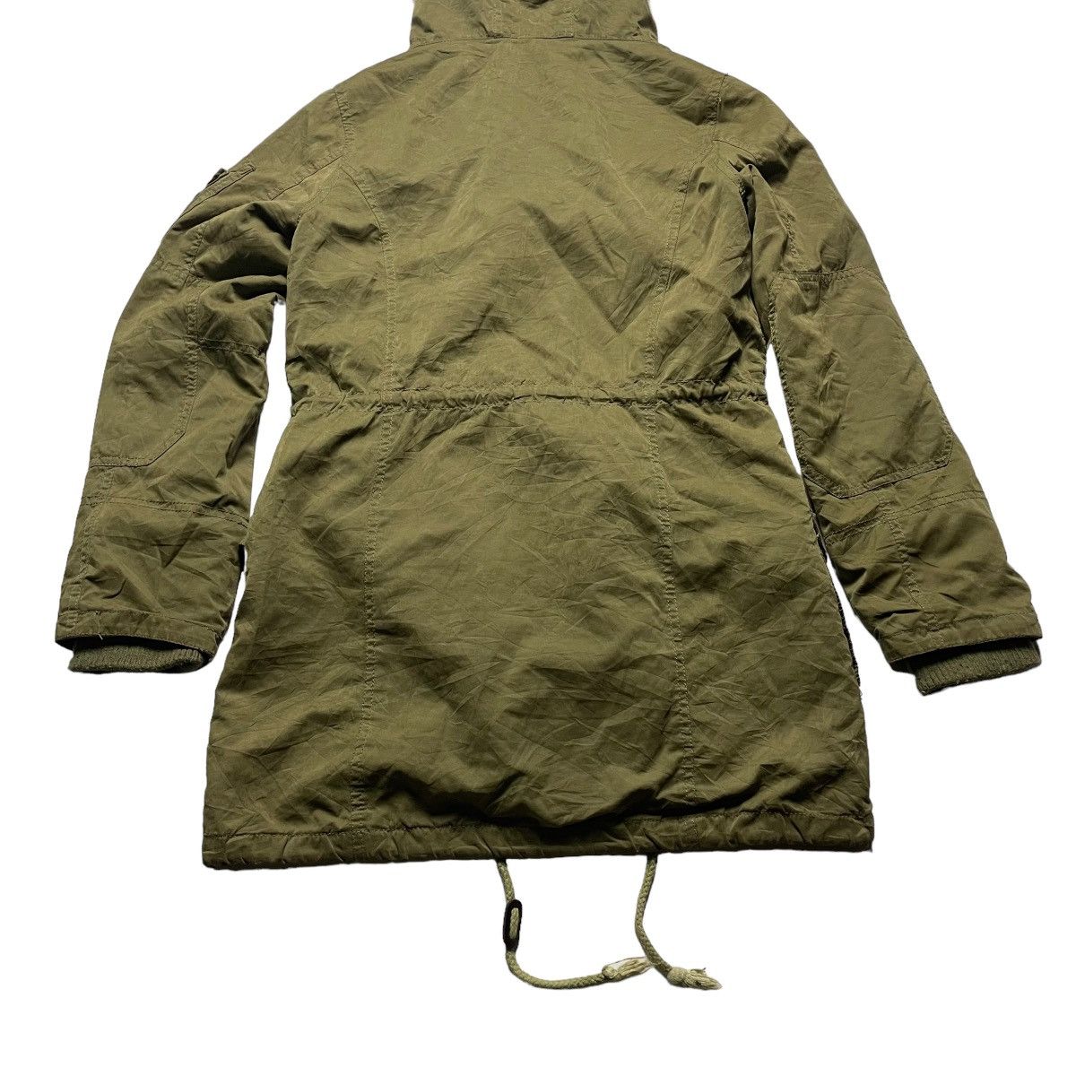 If Six Was Nine 🇯🇵 INGNI LEOPARD FUR SHERPA MULTIPOCKET HOODIE PARKA JACKET Size M / US 6-8 / IT 42-44 - 10 Thumbnail