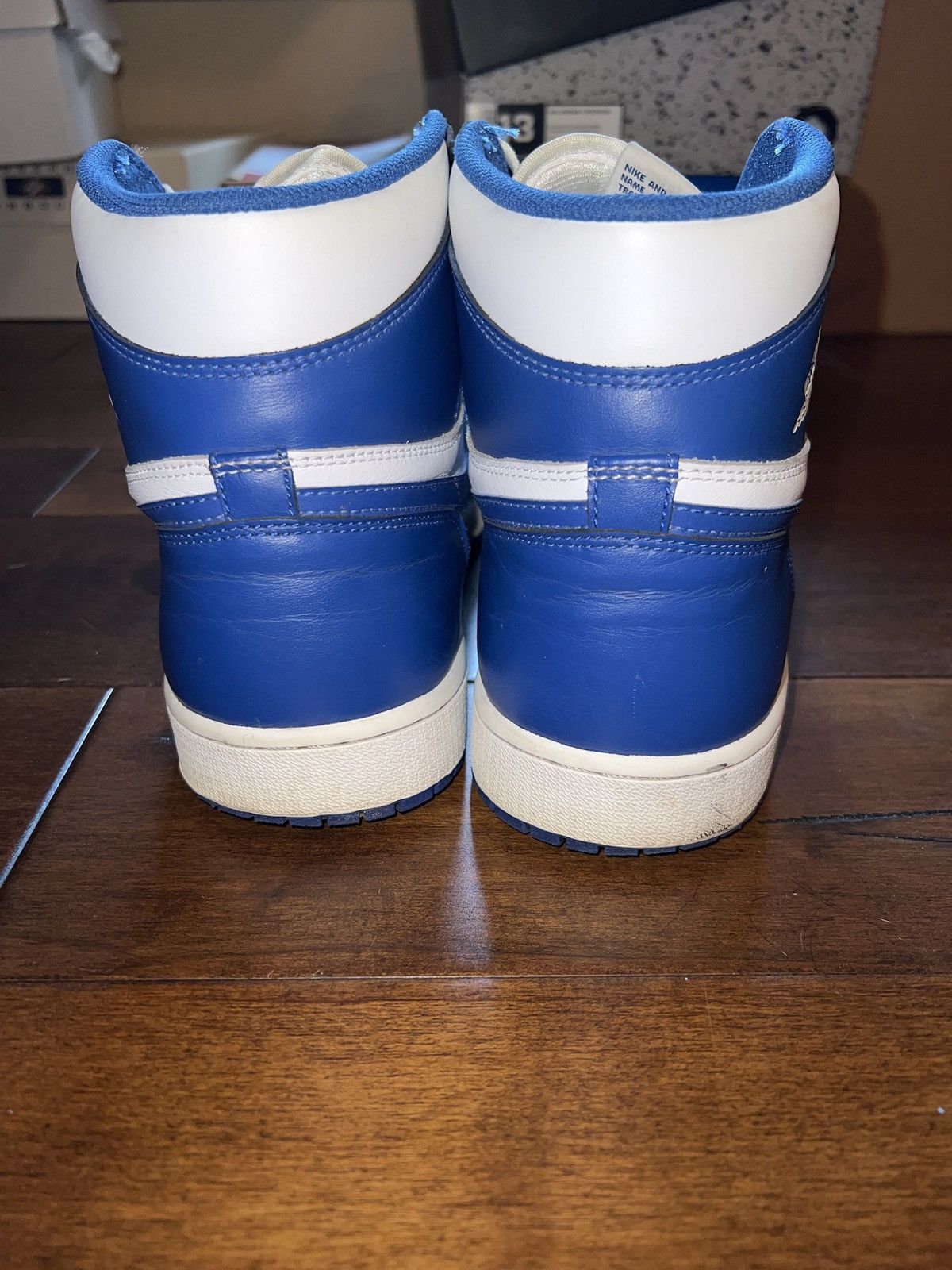 Jordan Brand Jordan 1 Storm Blue (2016) Size US 13 / EU 46 - 4 Thumbnail