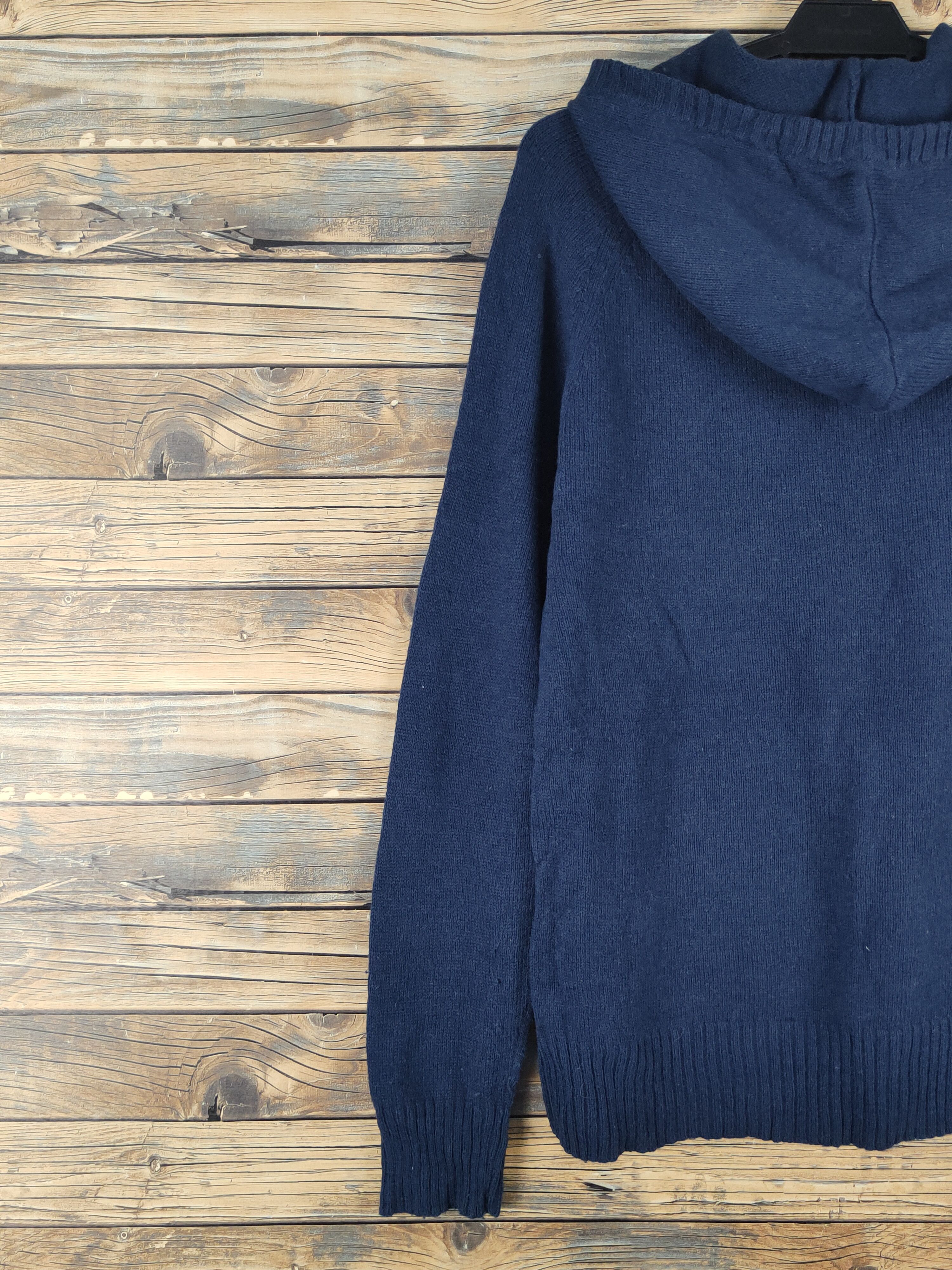Gap Gap lambwool Navy 1969 Hoodie Knitwear Sweatshirts #W1661 Size US S / EU 44-46 / 1 - 8 Thumbnail