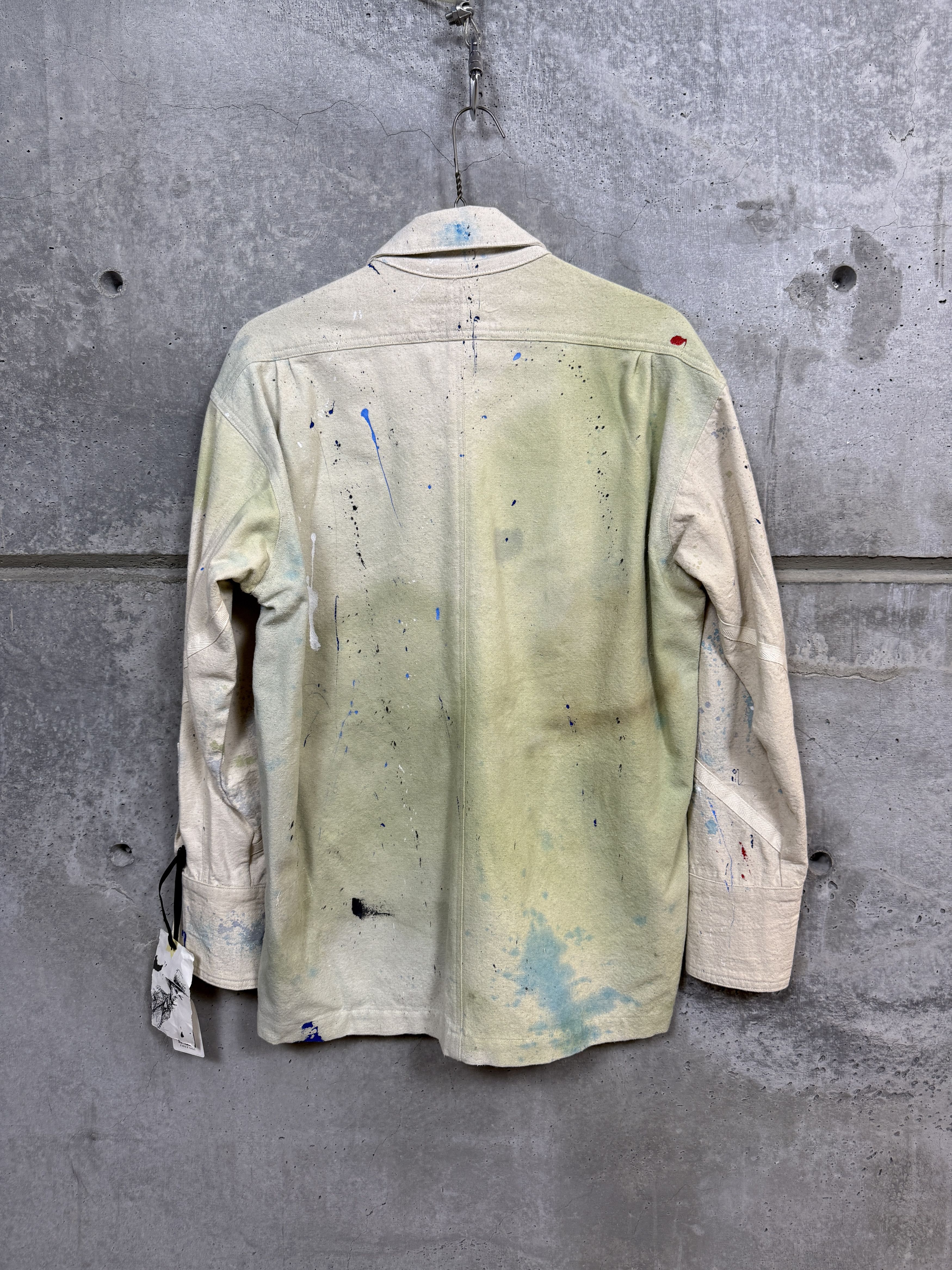 Greg Lauren $1250 Greg Lauren Boxy Painter Jacket Size US M / EU 48-50 / 2 - 2 Thumbnail