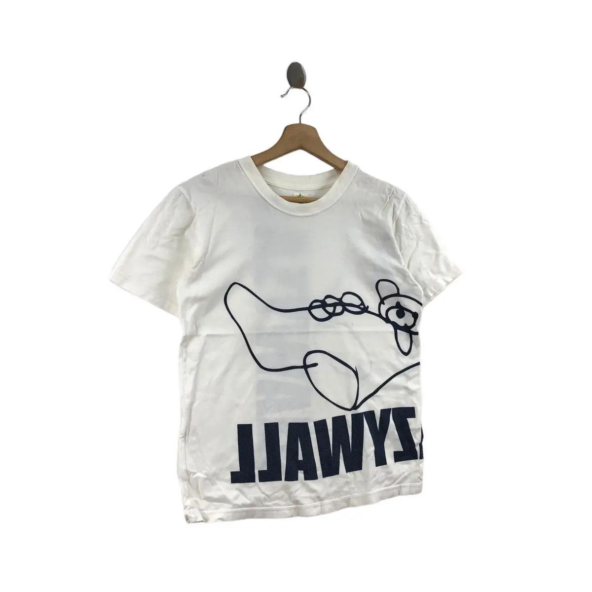Jun Takahashi × Undercover Vtg UNDERCOVER JUN TAKAHASHI ERA Bear Doodle Tee Shirt Size M / US 6-8 / IT 42-44 - 4 Thumbnail