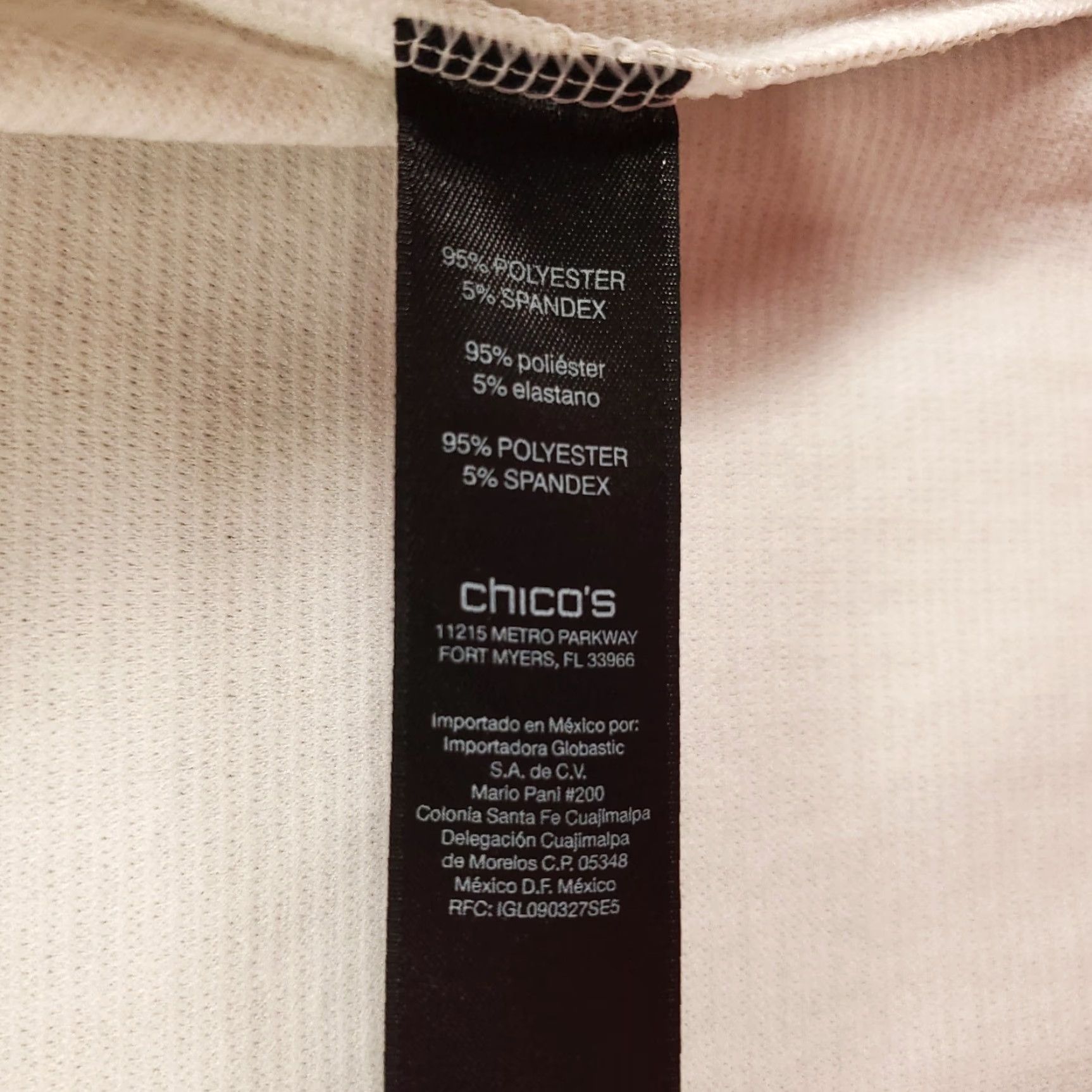Vintage Chico's Cardigan Womens Large Tan White Geometric Single Button Travelers 2 Size L / US 10 / IT 46 - 7 Thumbnail