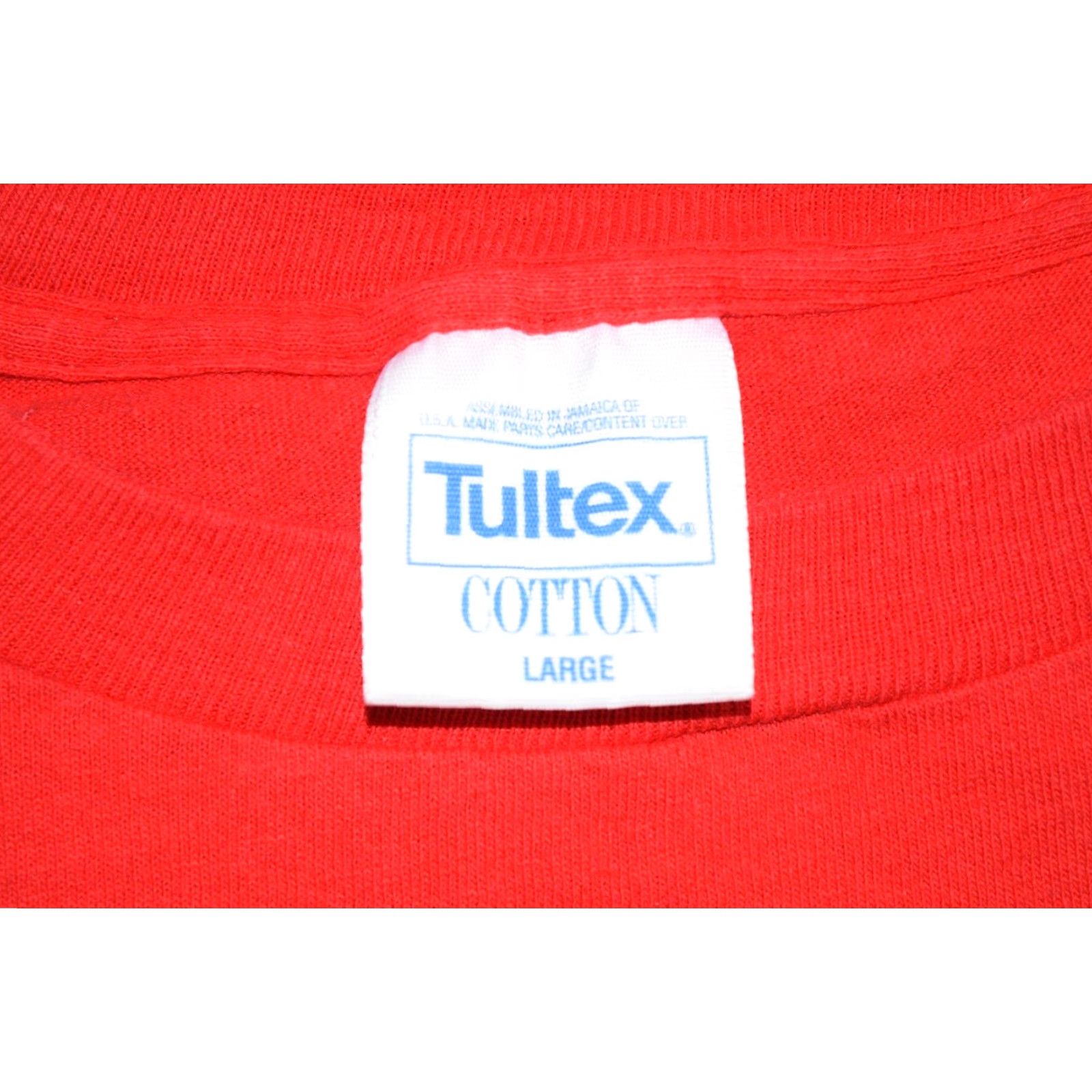 Tultex VINTAGE Tultex Adrian Belew Here Album 1994 Rock T-Shirt Mens Large Red Size US L / EU 52-54 / 3 - 4 Thumbnail