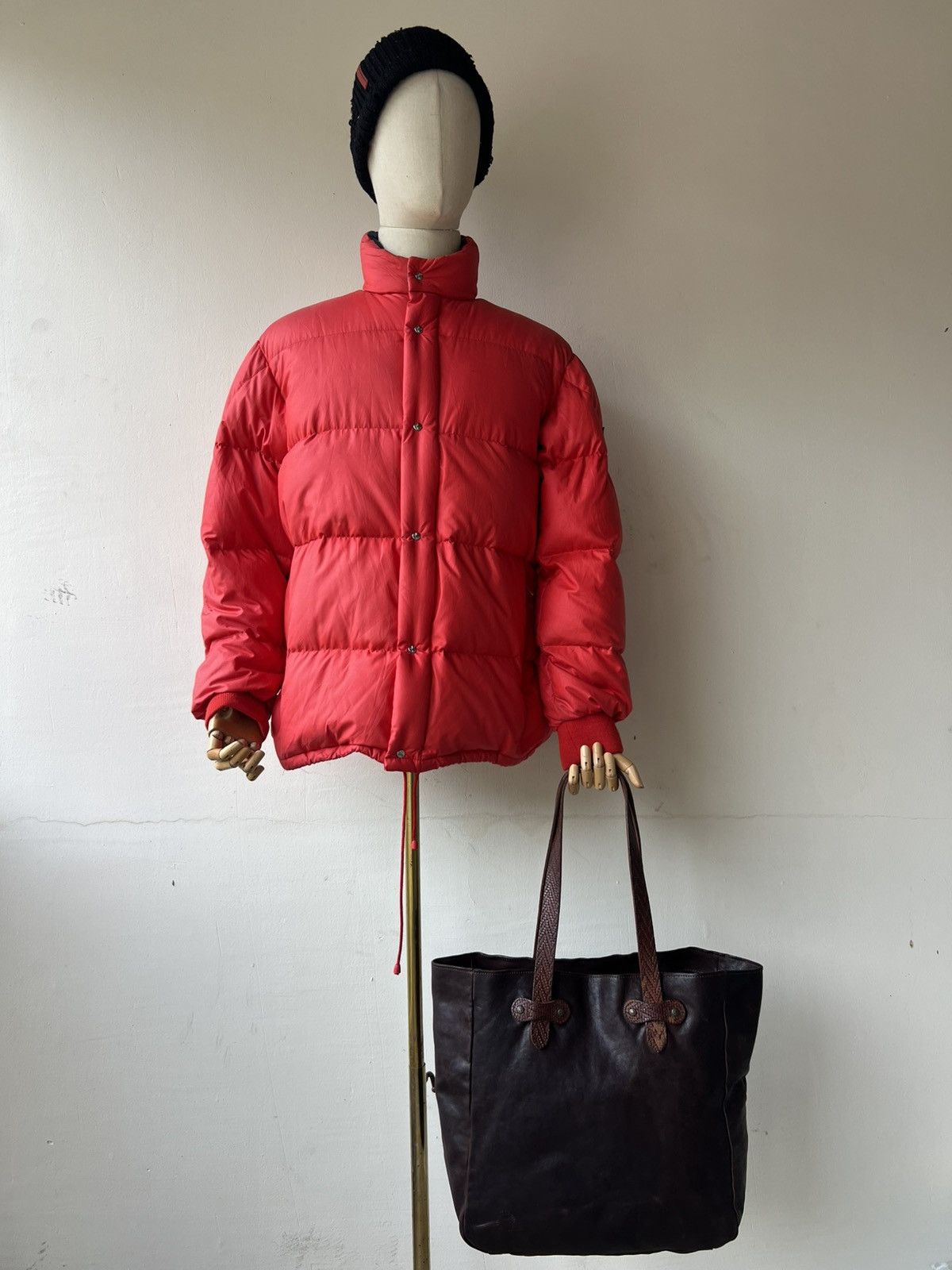 Buttero Vintage Buttero Italy Distressed Patina Leather Tote Bag Size ONE SIZE - 5 Thumbnail