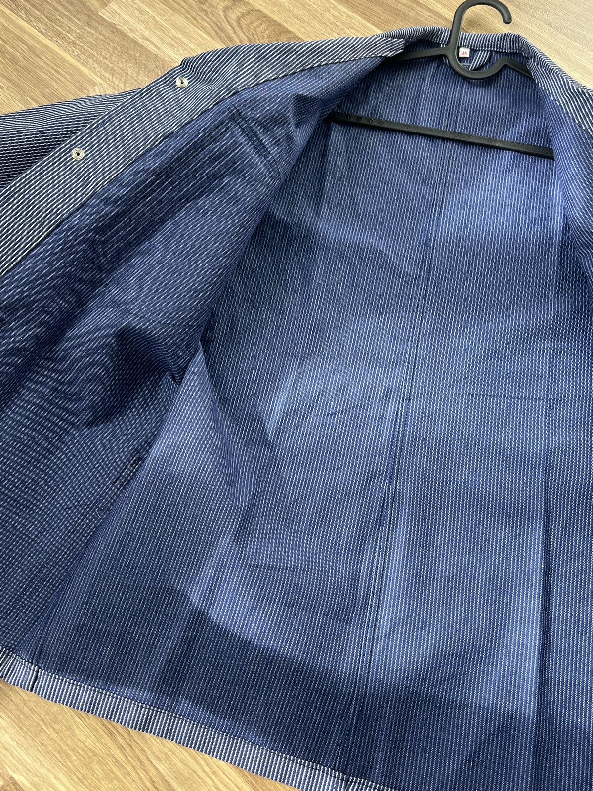 Other Vintage PEBO Swiss Workwear 80s Chore Jacket Blue sz 46 S-M Size US S / EU 44-46 / 1 - 11 Thumbnail