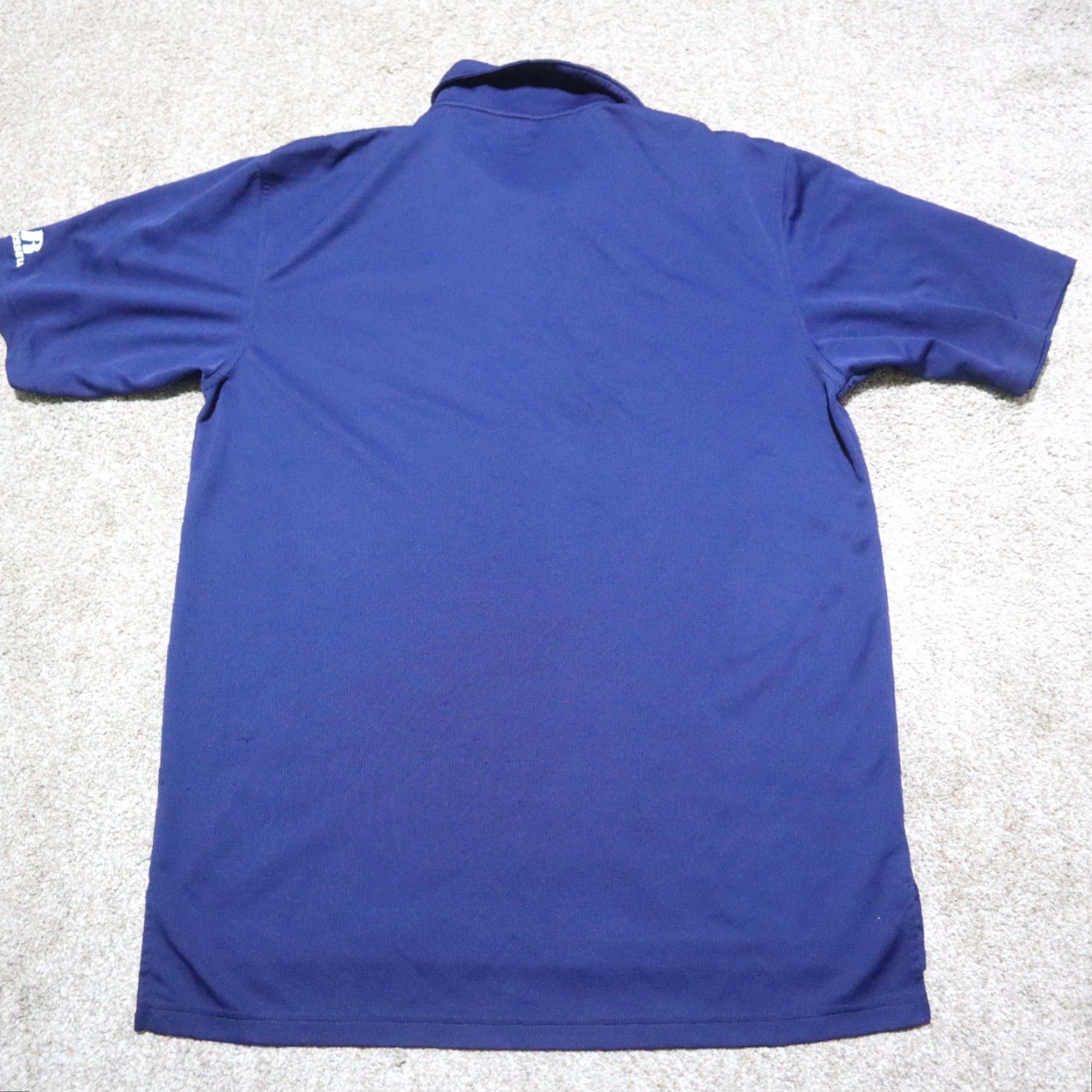 Russell Athletic Russell Athletic Dri-Power Polo Shirt Blue Adult Mens Size L Size US L / EU 52-54 / 3 - 6 Thumbnail