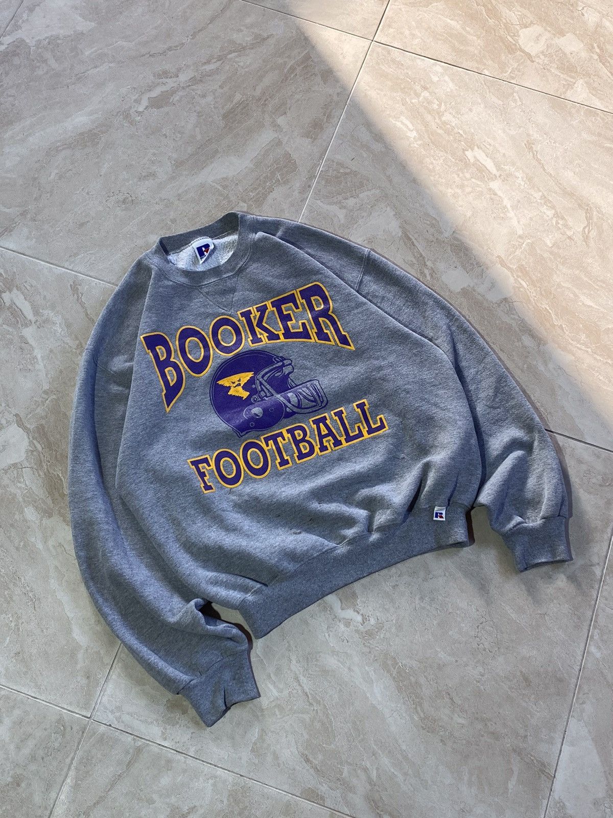 Russell Athletic × Vintage Vintage Russell Athletic USA oversized fit sweatshirt Size US M / EU 48-50 / 2 - 2 Thumbnail