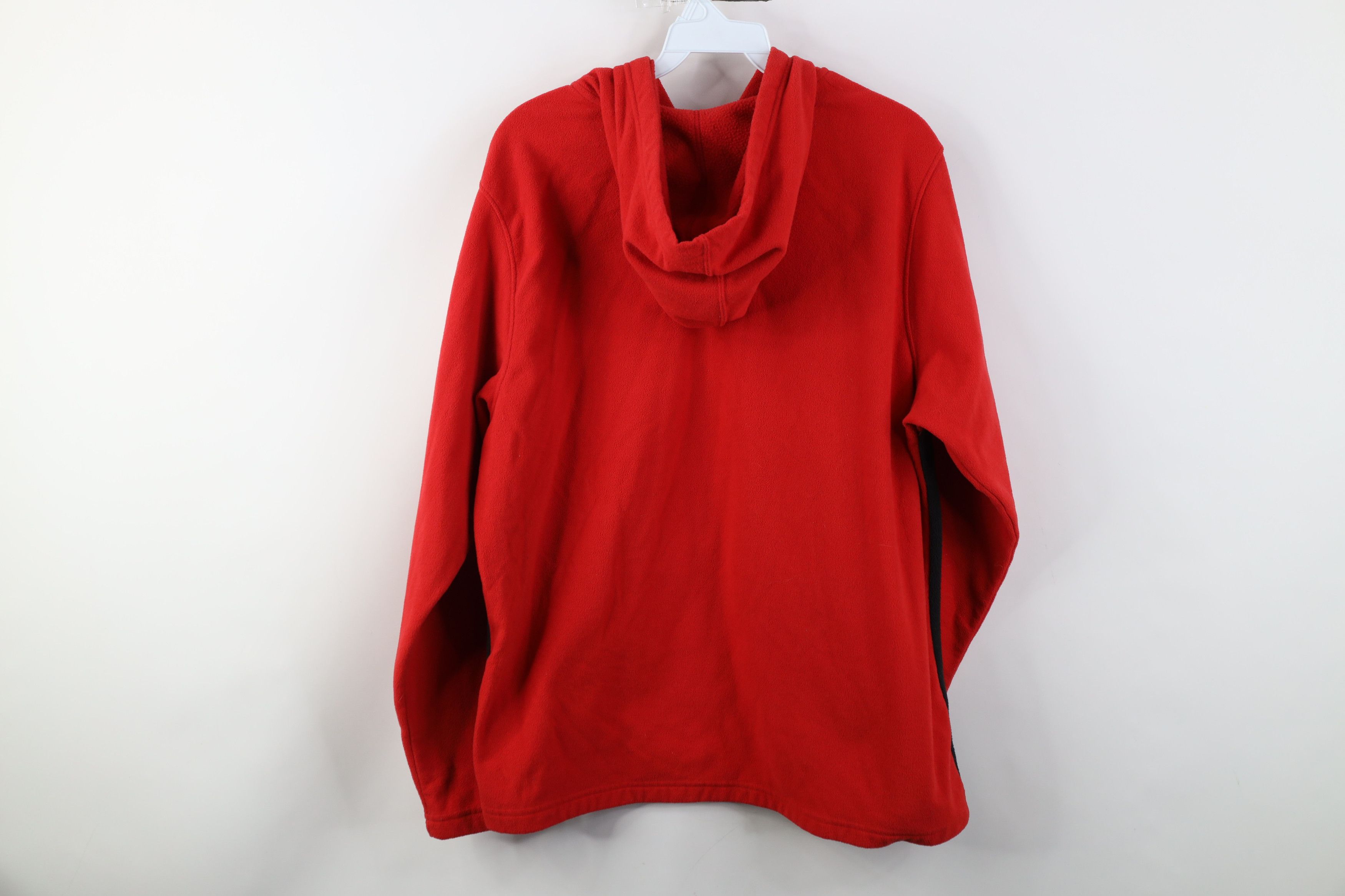 Nike Vintage Y2K Nike Mini Swoosh Fleece Hoodie Sweatshirt Red Size US S / EU 44-46 / 1 - 13 Thumbnail