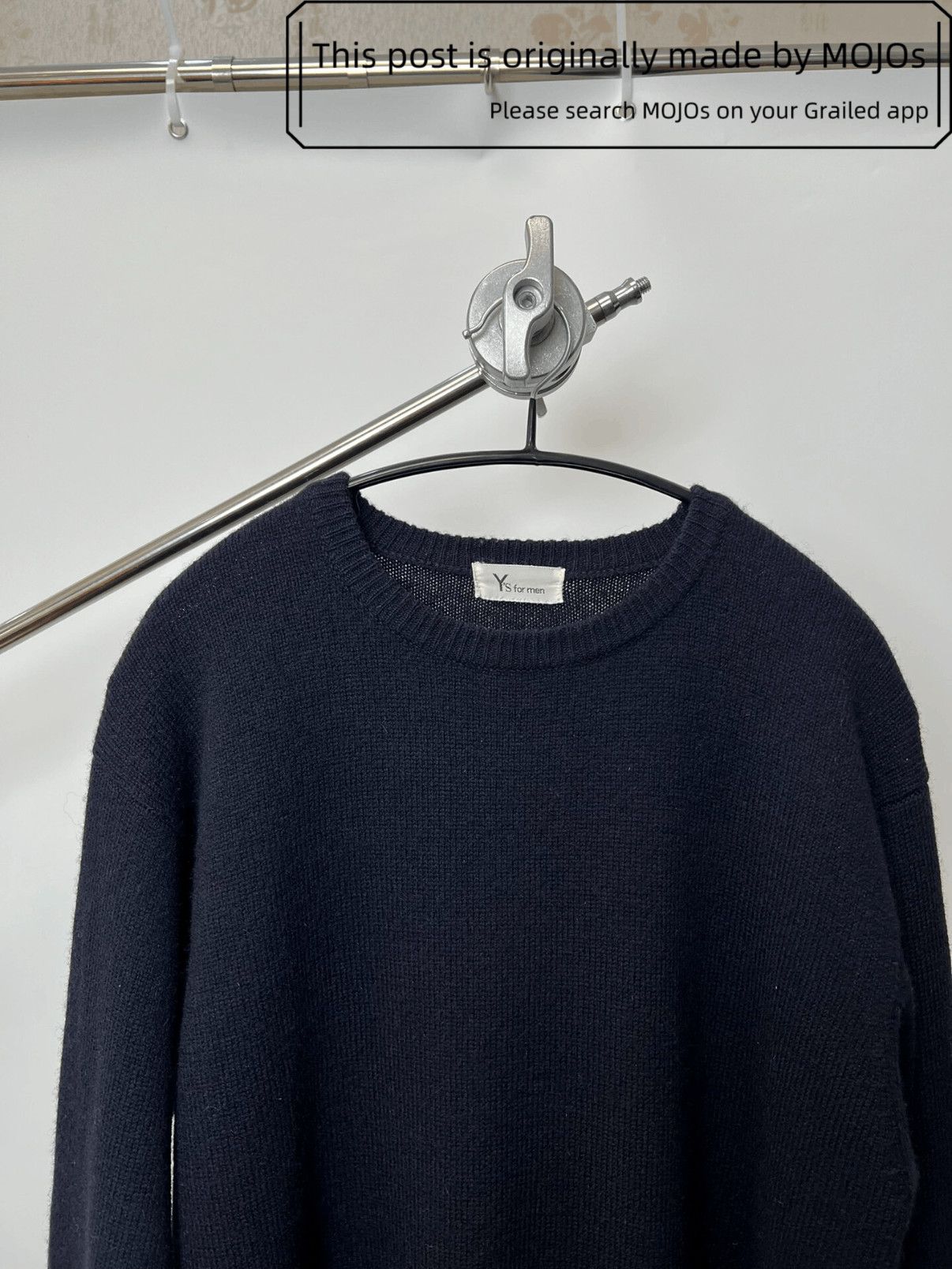 Yohji Yamamoto Sz M Yohji Yamamoto Classic Knitwear mojos1214102 Size US M / EU 48-50 / 2 - 3 Thumbnail
