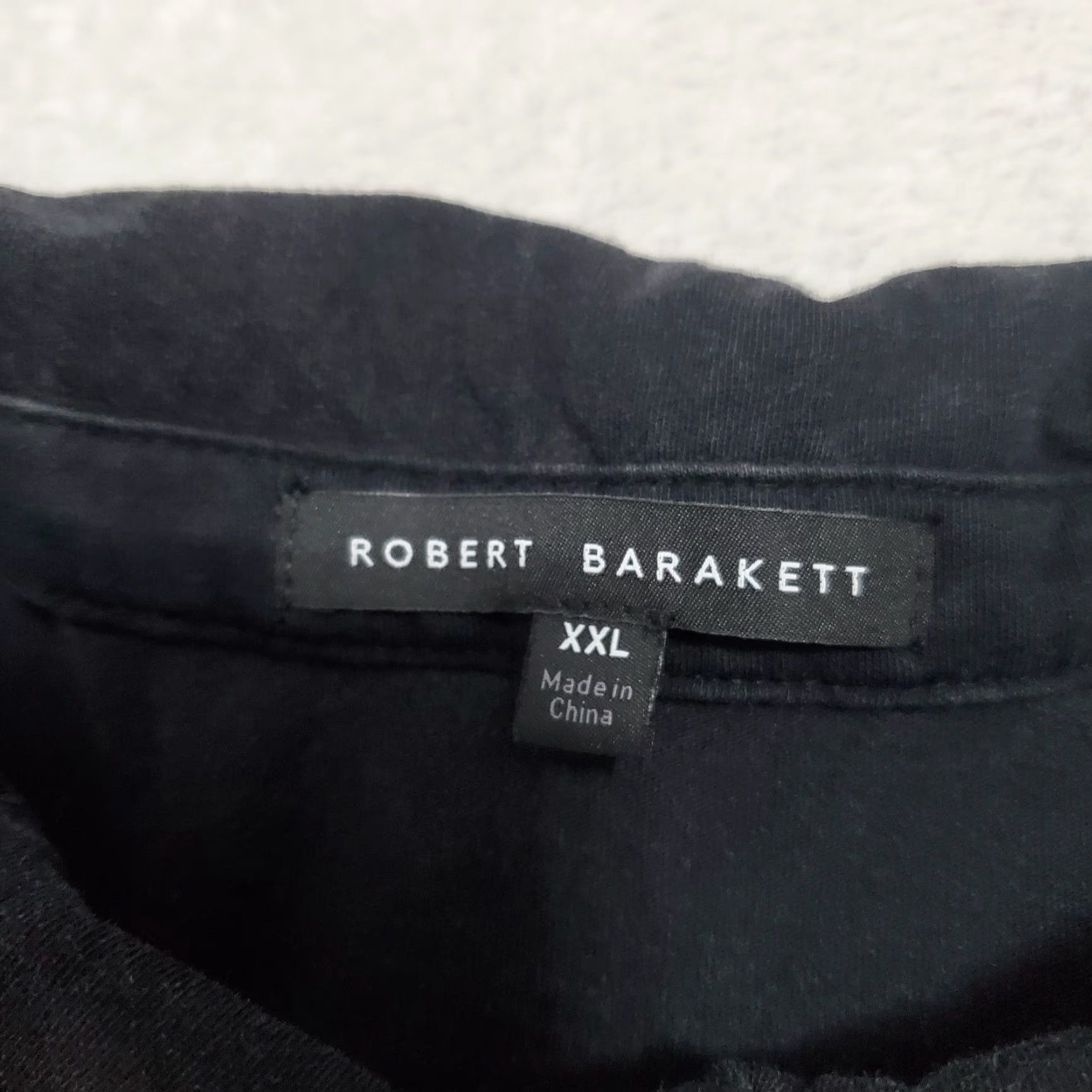 Vintage Robert Barakett Polo Shirt Men 2XL Black Kentville Cotton Short Sleeve Polo Shirt Mens Size US XXL / EU 58 / 5 - 3 Thumbnail