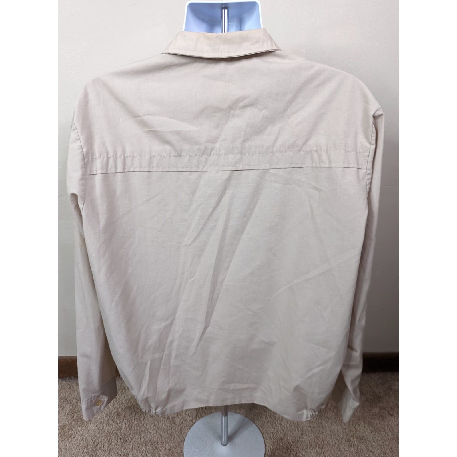 Vintage VINTAGE Sir Tee Jacket Bomber Adults Large Beige Full Zip Golf Size US L / EU 52-54 / 3 - 3 Thumbnail