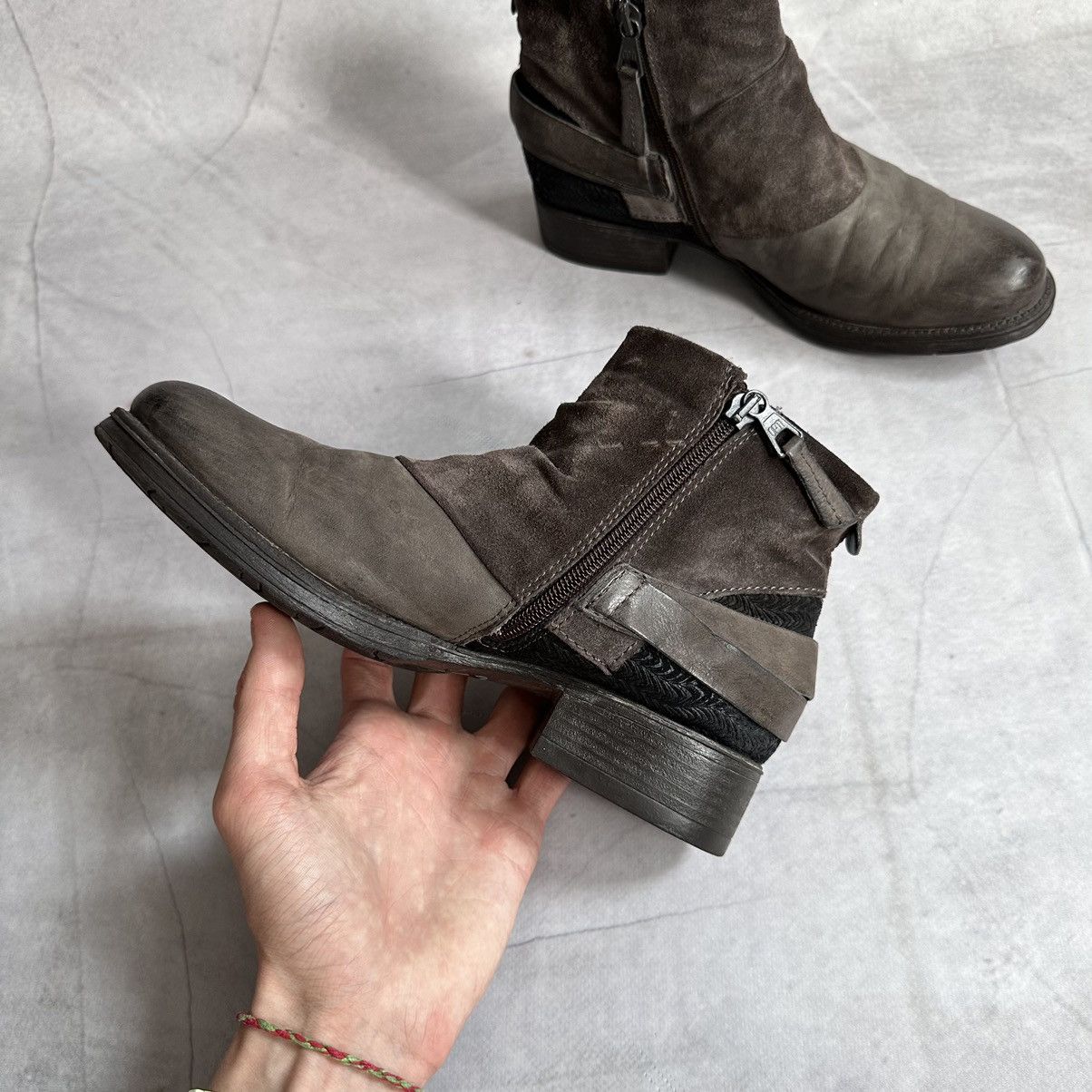 Dirk Bikkembergs Vintage AS 98 Style Ankle Boots Rick Owens Vibe Size US 8 / IT 38 - 8 Thumbnail