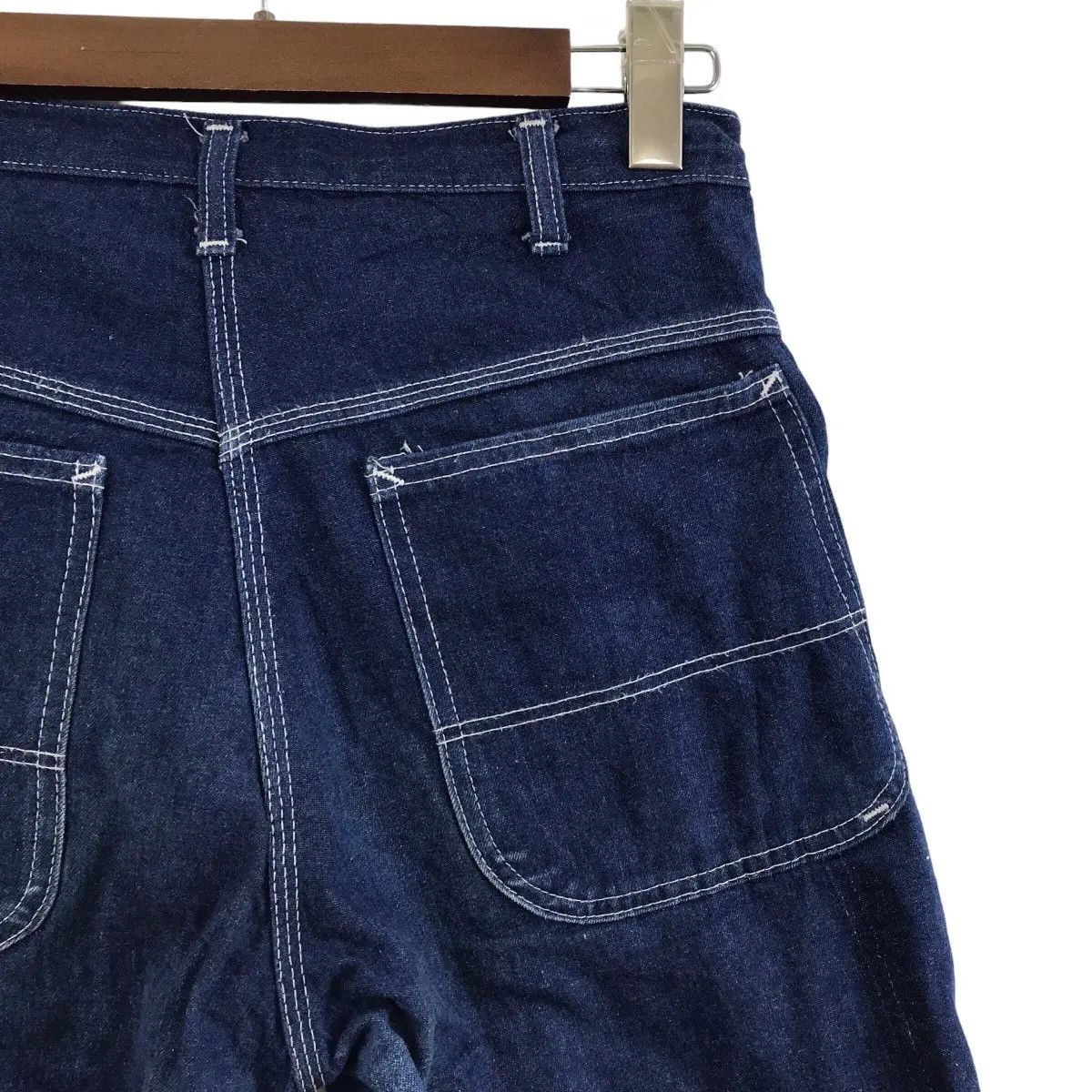 Pointer Vintage 70’ POINTER BRAND Made In USA Short Denim Jeans Size 28" / US 6 / IT 42 - 6 Thumbnail