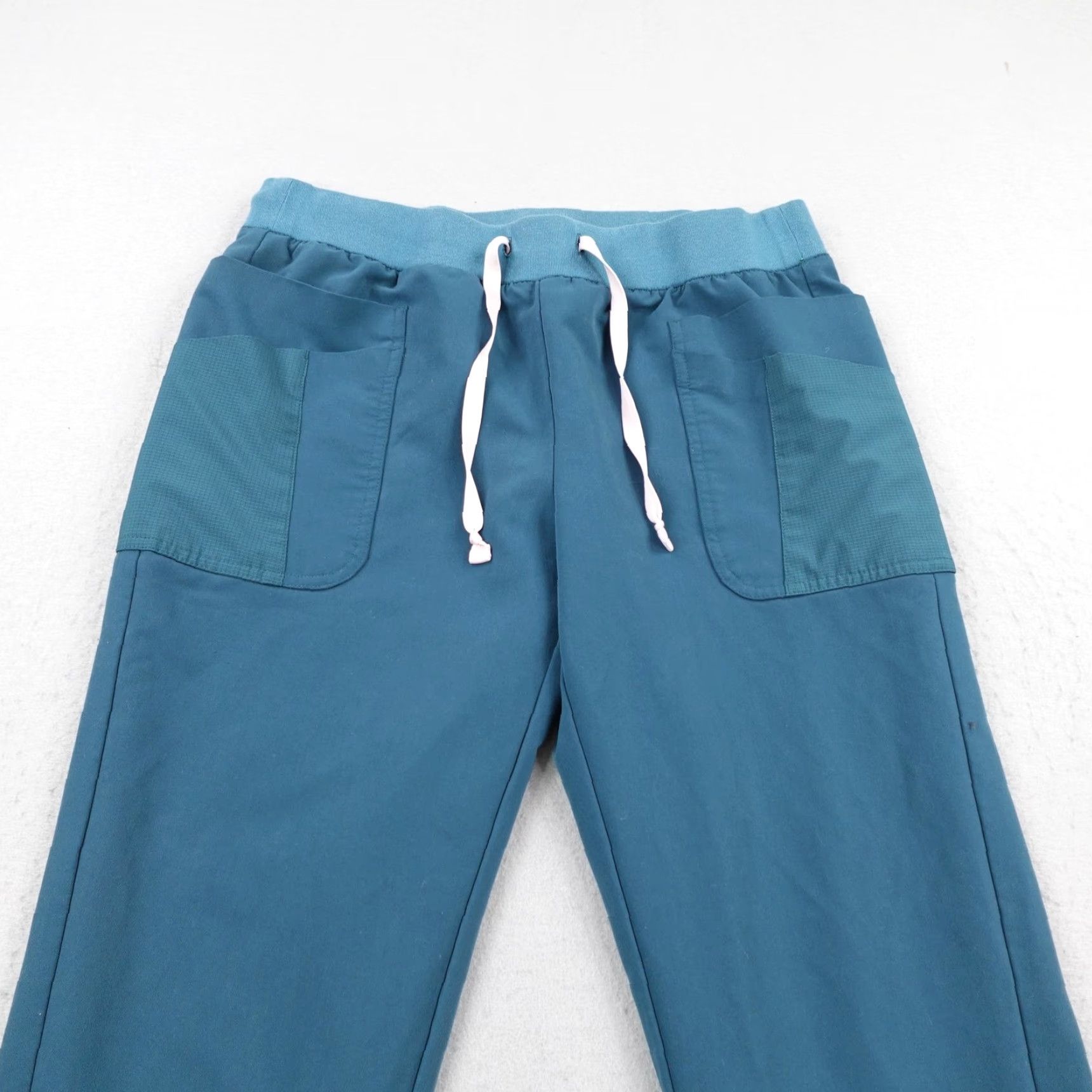 Vintage FIGS Scrub Pants Womens Medium Blue Kigali Skinny Bottoms Nurse Medical Tech Shirt? Size 32" / US 10 / IT 46 - 2 Thumbnail