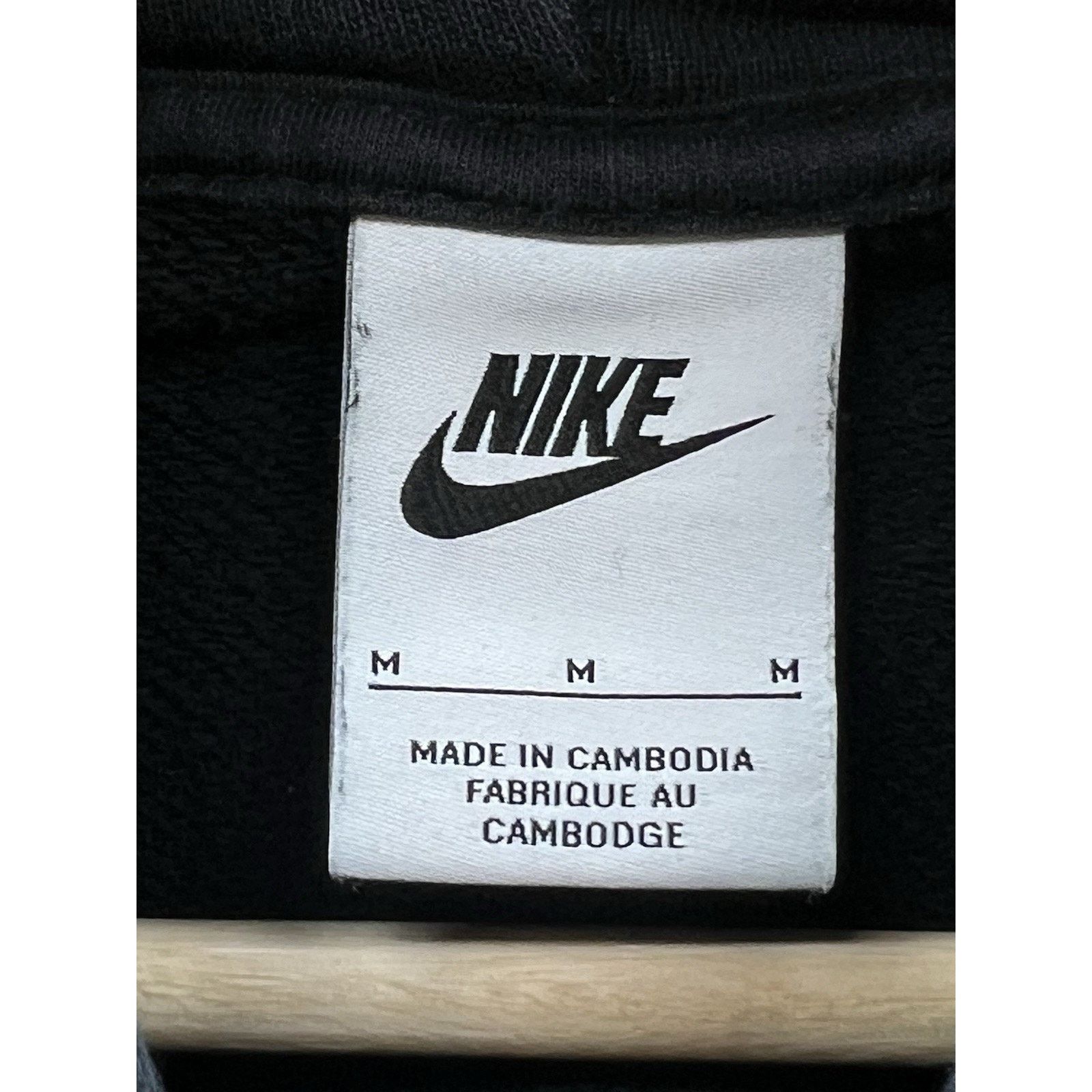 Nike Nike Hoodie Black Pullover Sweatshirt Heavyweight DA0023-010 Size US M / EU 48-50 / 2 - 3 Thumbnail