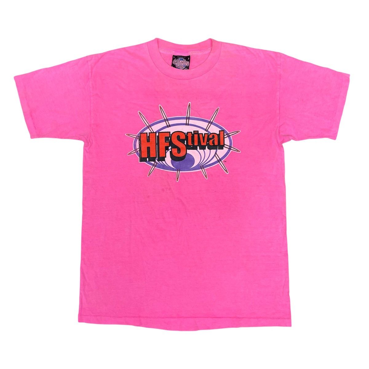 Band Tees × Vintage Vintage HFStival Music Festival 90s T-Shirt Size US L / EU 52-54 / 3 - 1 Thumbnail
