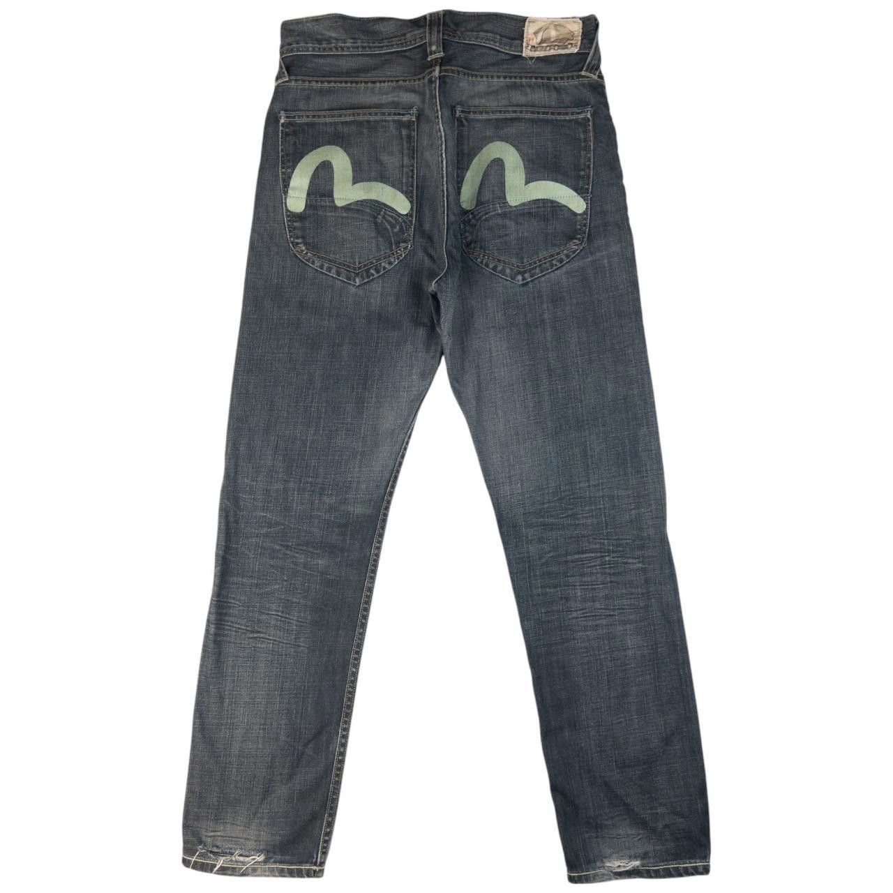 Evisu Vintage Puma X Evisu Double Gull Denim Jeans Size W33 Size US 32 / EU 48 - 2 Thumbnail