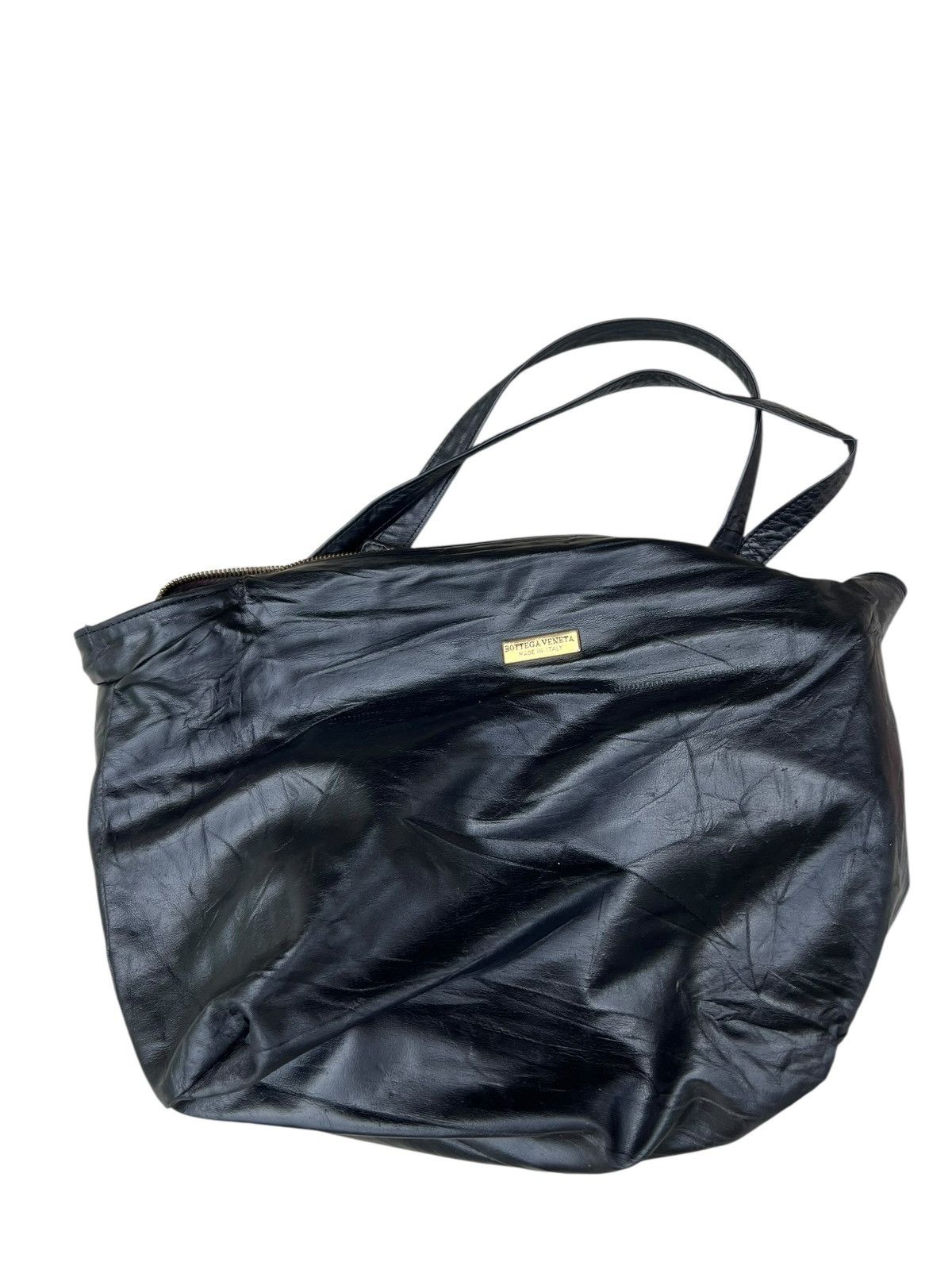 Bottega Veneta Vintage 70s 80s Bottega Venetta Hybrid Leather Bag Size ONE SIZE - 16 Thumbnail