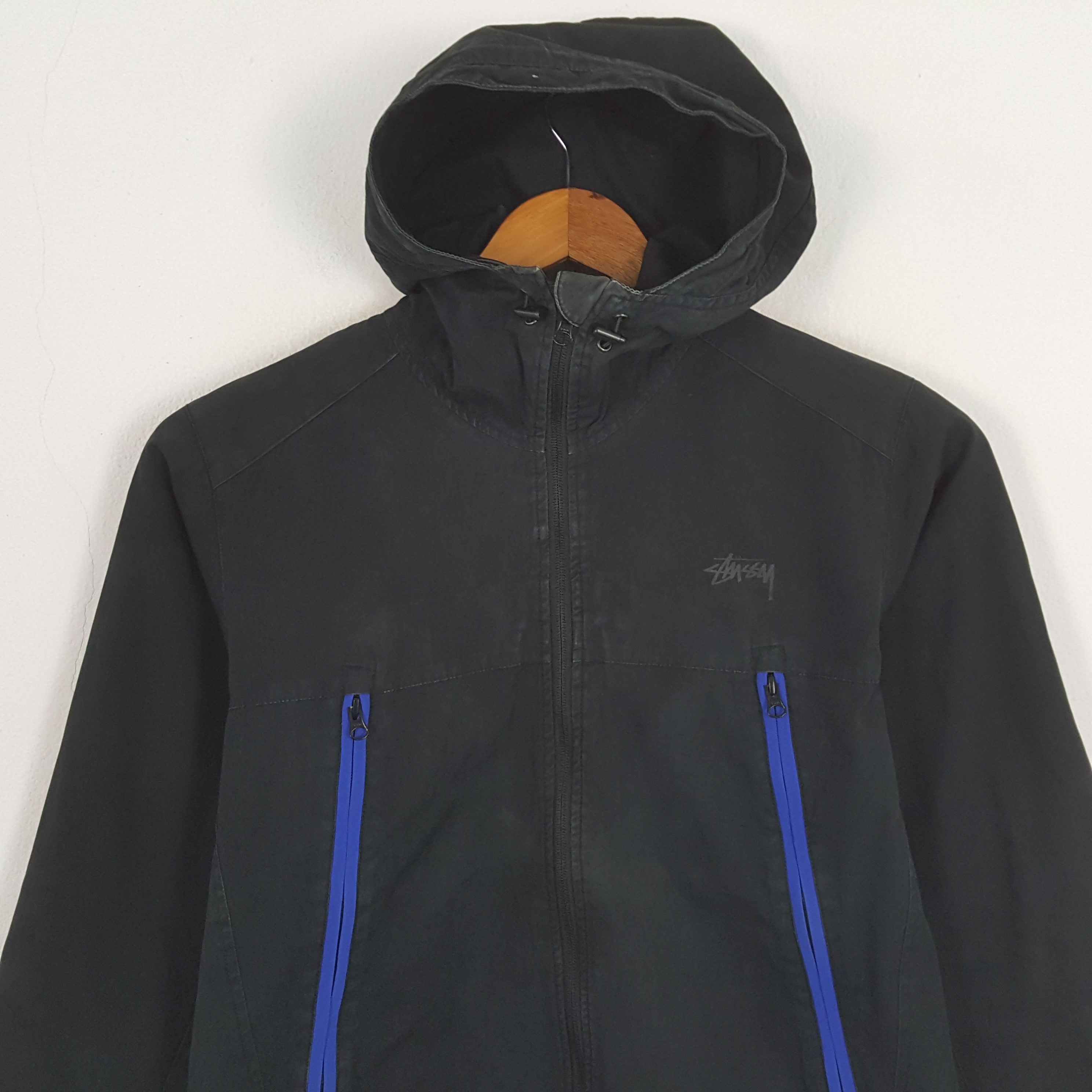 Stussy × Vintage Vintage STUSSY Streetwear Skateboard Style Hoodies Jacket Size US M / EU 48-50 / 2 - 4 Thumbnail