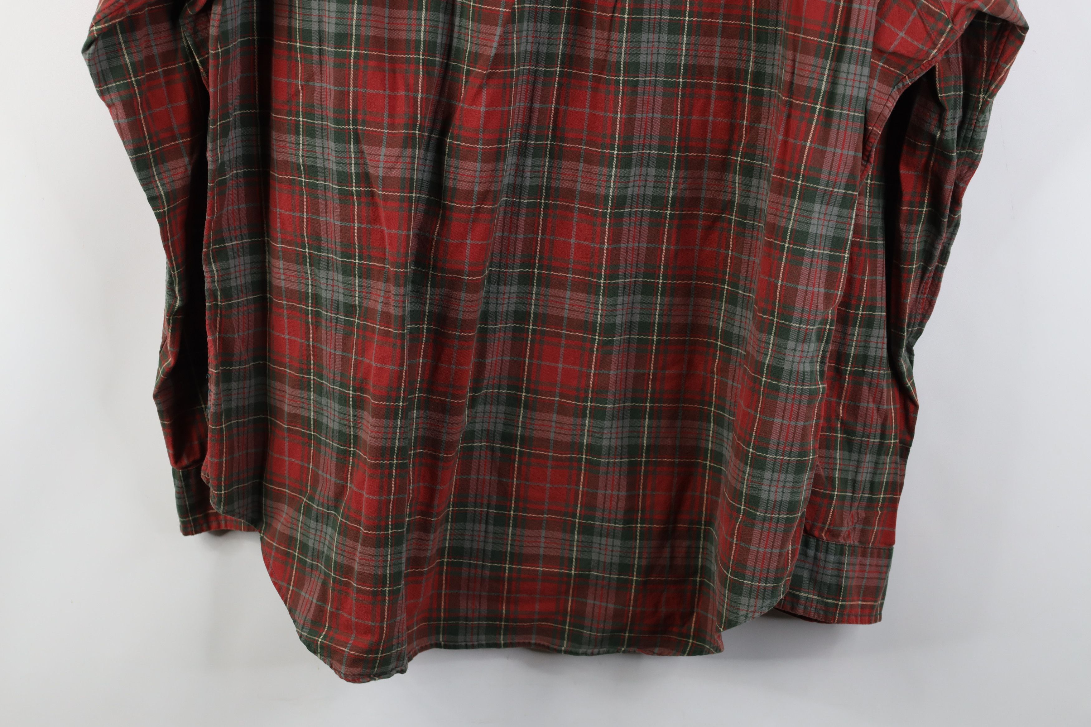 Ralph Lauren Vintage 90s Ralph Lauren Collared Button Down Shirt Plaid Size US XL / EU 56 / 4 - 13 Thumbnail