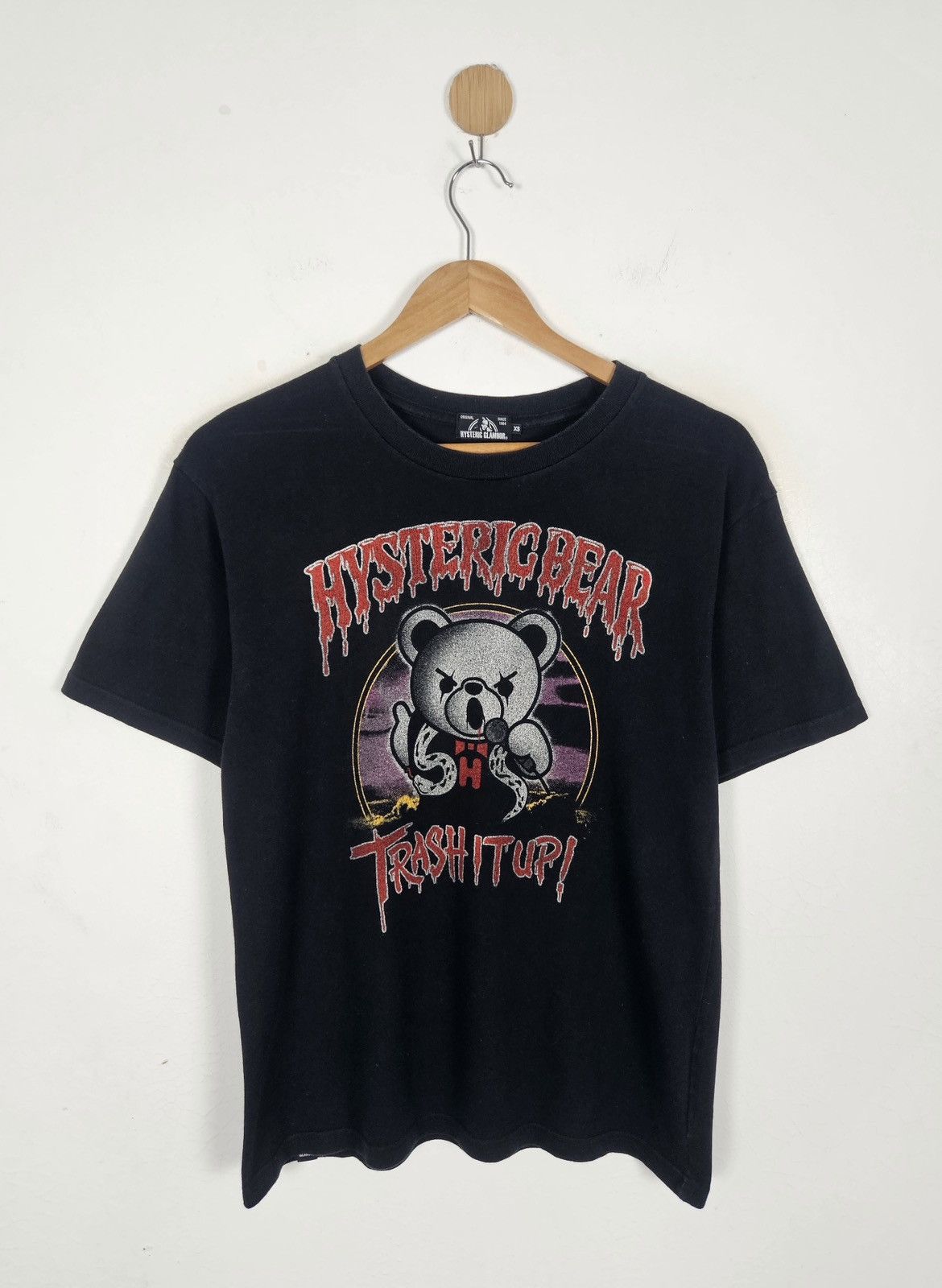 Hysteric Glamour Thrash it Up bear shirt