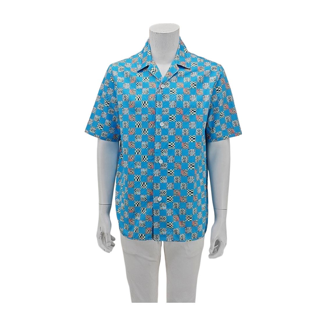 Louis Vuitton Louis Vuitton Checkerboard Shirt Size M Size US M / EU 48-50 / 2 - 1 Thumbnail