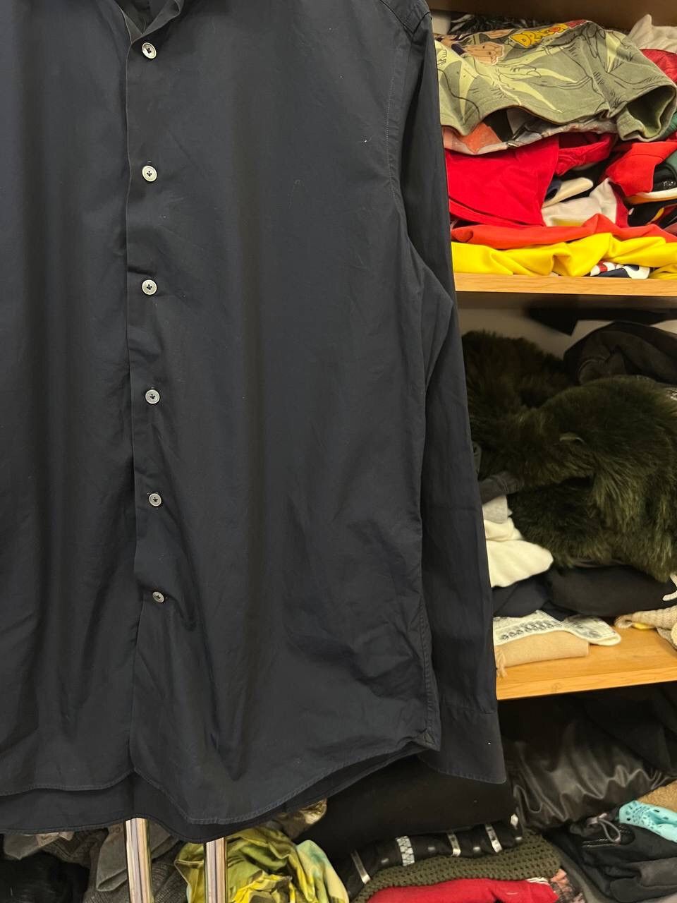 Lanvin Lanvin Luxury Shirt Made in Italy Button Up Size US M / EU 48-50 / 2 - 4 Thumbnail