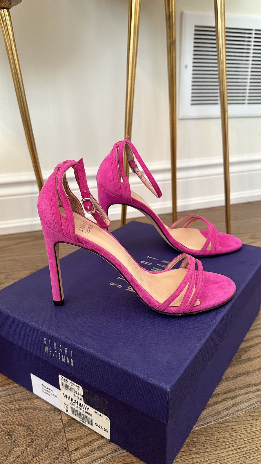 Stuart Weitzman Womens Stuart Weitzman heels Size US 6.5 / IT 36.5 - 2 Thumbnail