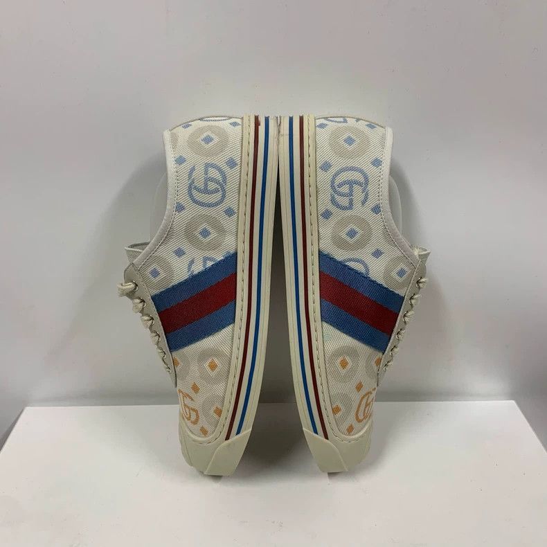 Gucci Gucci Double G Shell Sneakers Size 34-2505 Size US 4 / IT 34 - 4 Thumbnail