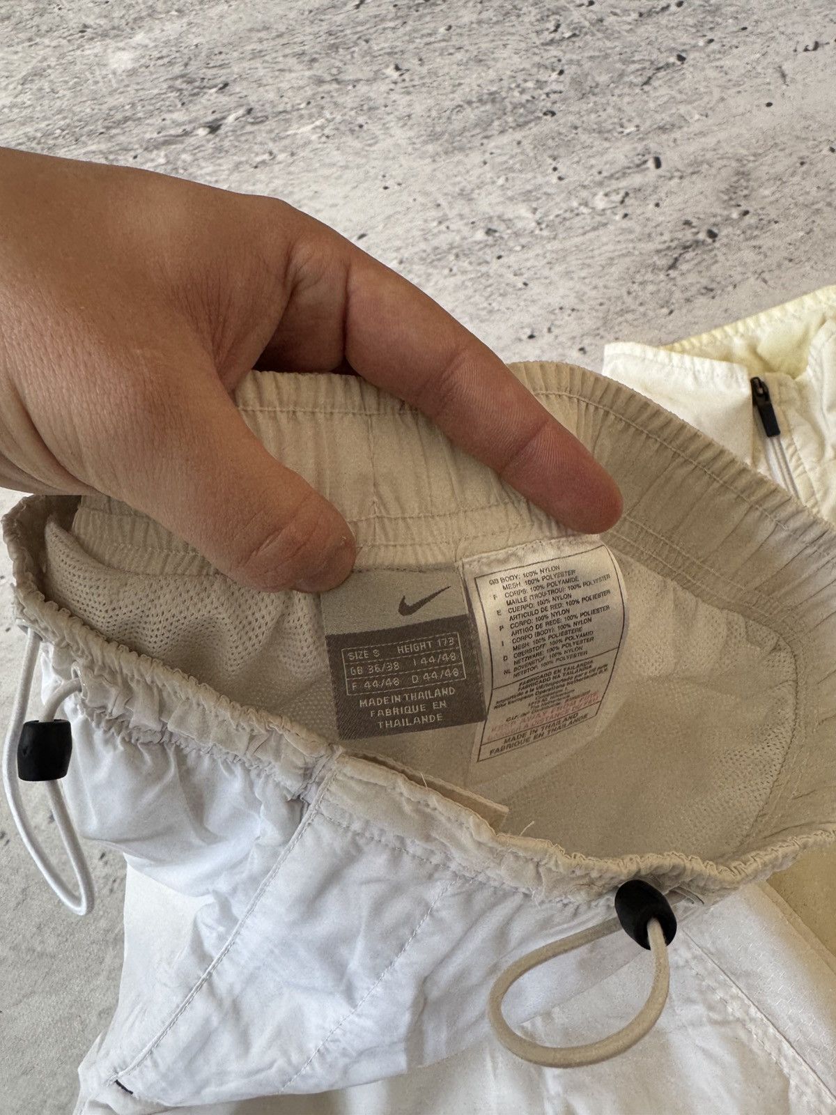 Nike × Vintage NIKE VINTAGE NYLON BASIC LOGO OVERSIZE BAGGY TRACK SUIT FIT Size US S / EU 44-46 / 1 - 12 Thumbnail
