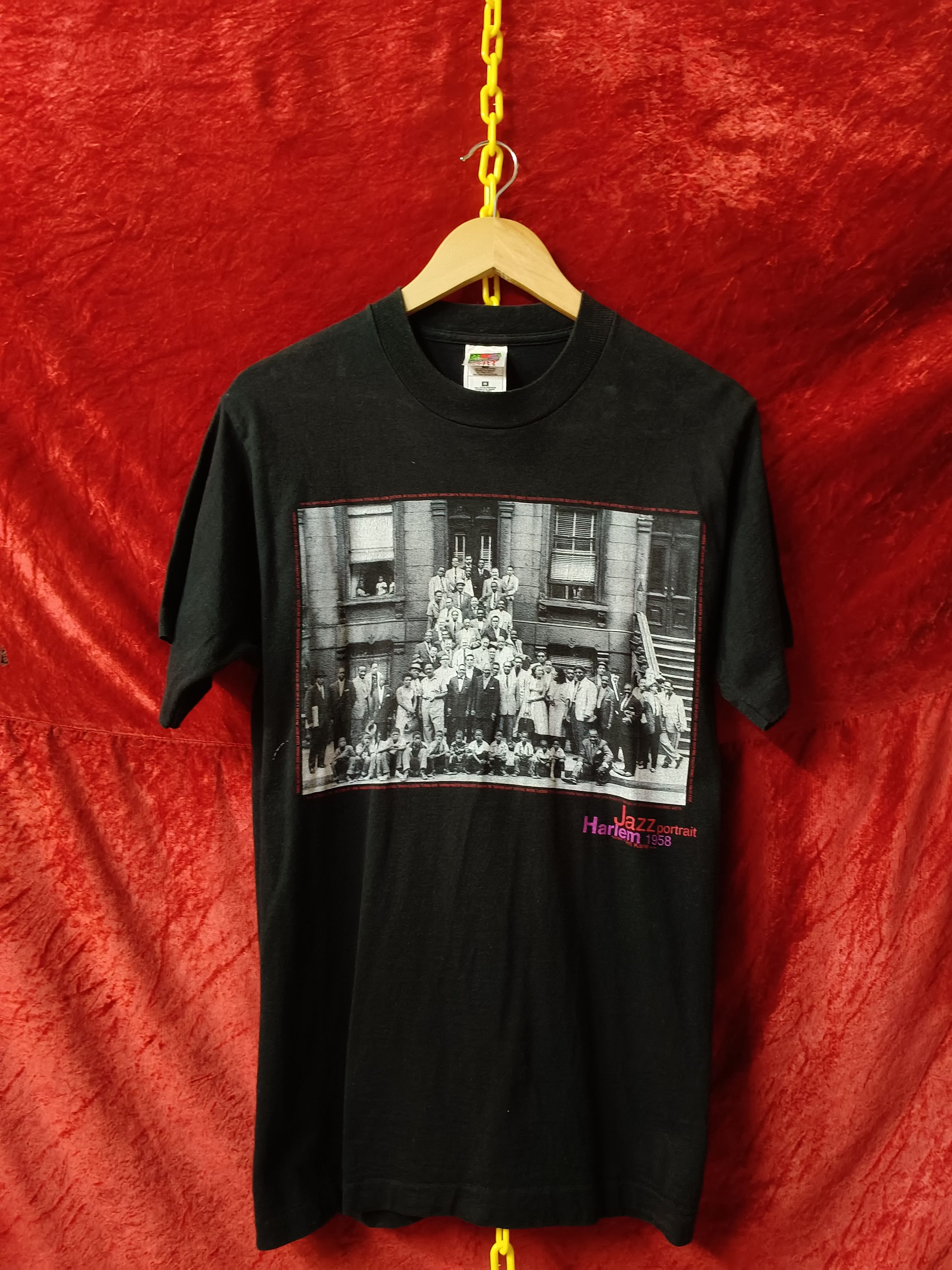 Band Tees 90s Harlem Jazz Portrait Tee Size US M / EU 48-50 / 2 - 11 Thumbnail