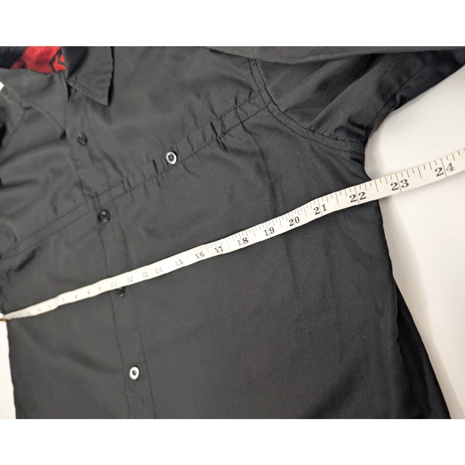 Vintage Independent Shirt Mens M Black Long Sleeve Button-Up Y2K Skater - Black Cotton Blend, Solid, Casual, Regular Fit, Collar Point, Size M Size US M / EU 48-50 / 2 - 7 Thumbnail