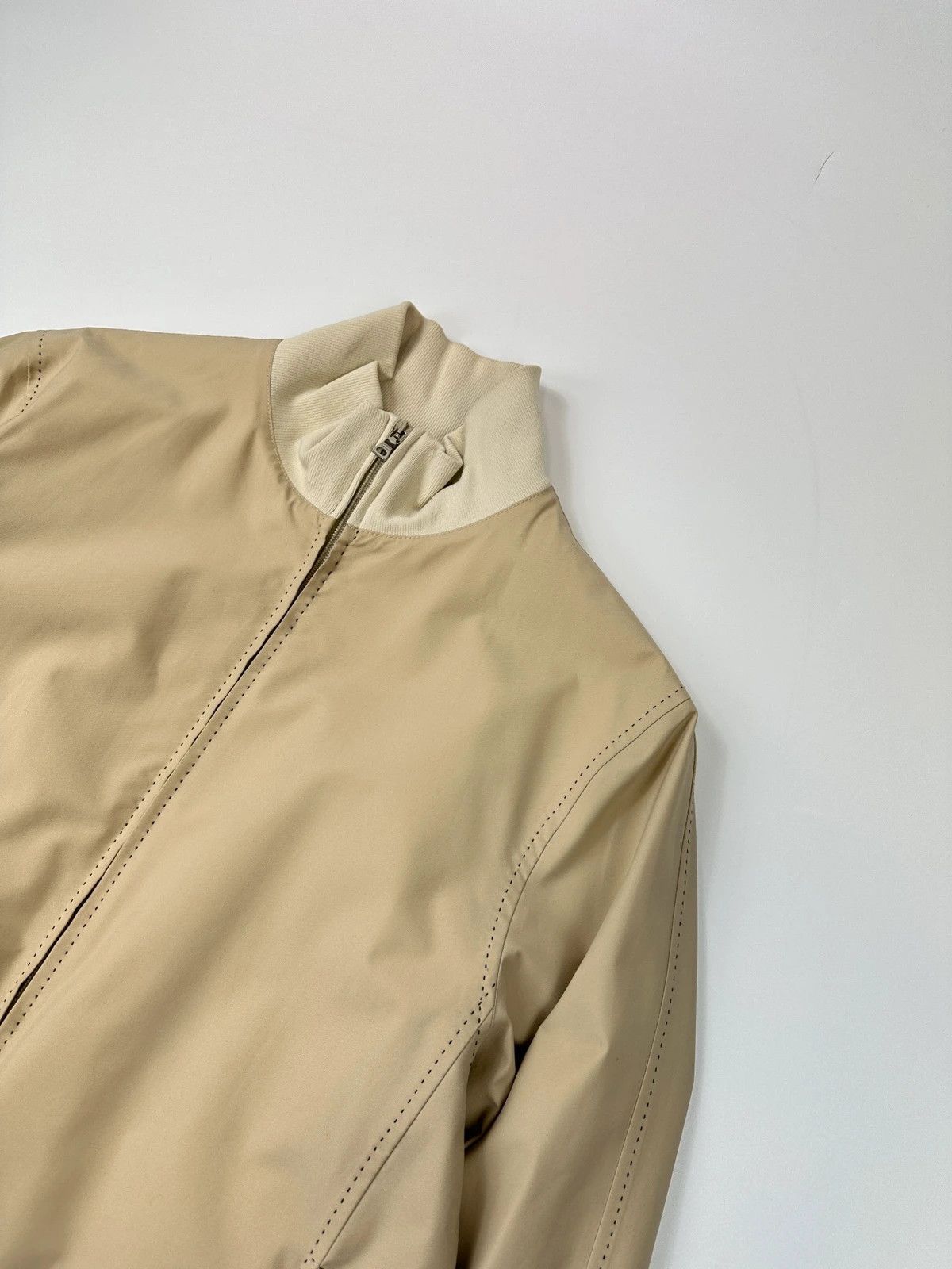 Prada Prada Sport FW2000 Beige Gore-Tex Nylon Jacket Size US M / EU 48-50 / 2 - 2 Thumbnail